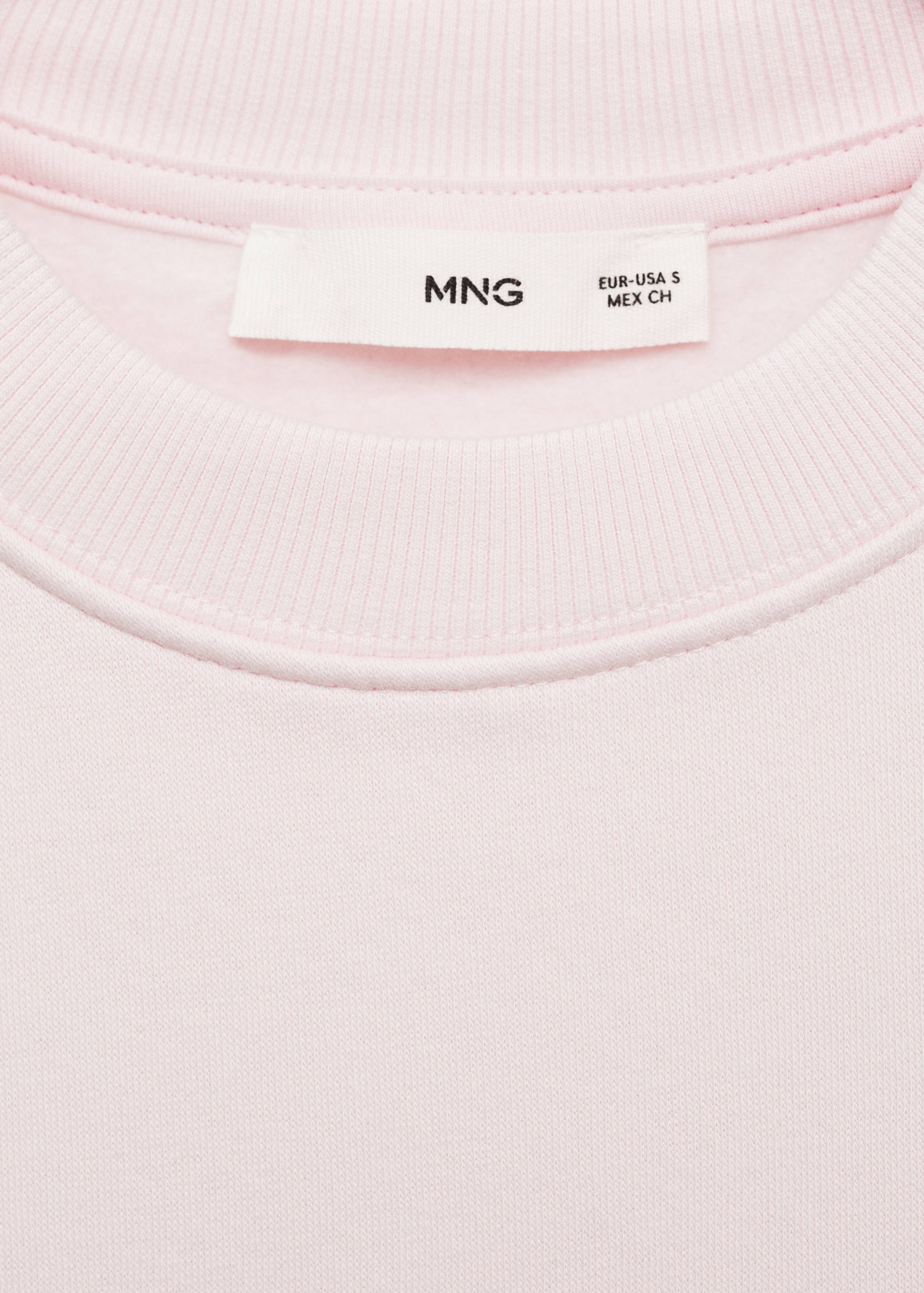 Katoenen sweatshirt met ronde hals - Detail van het artikel 8