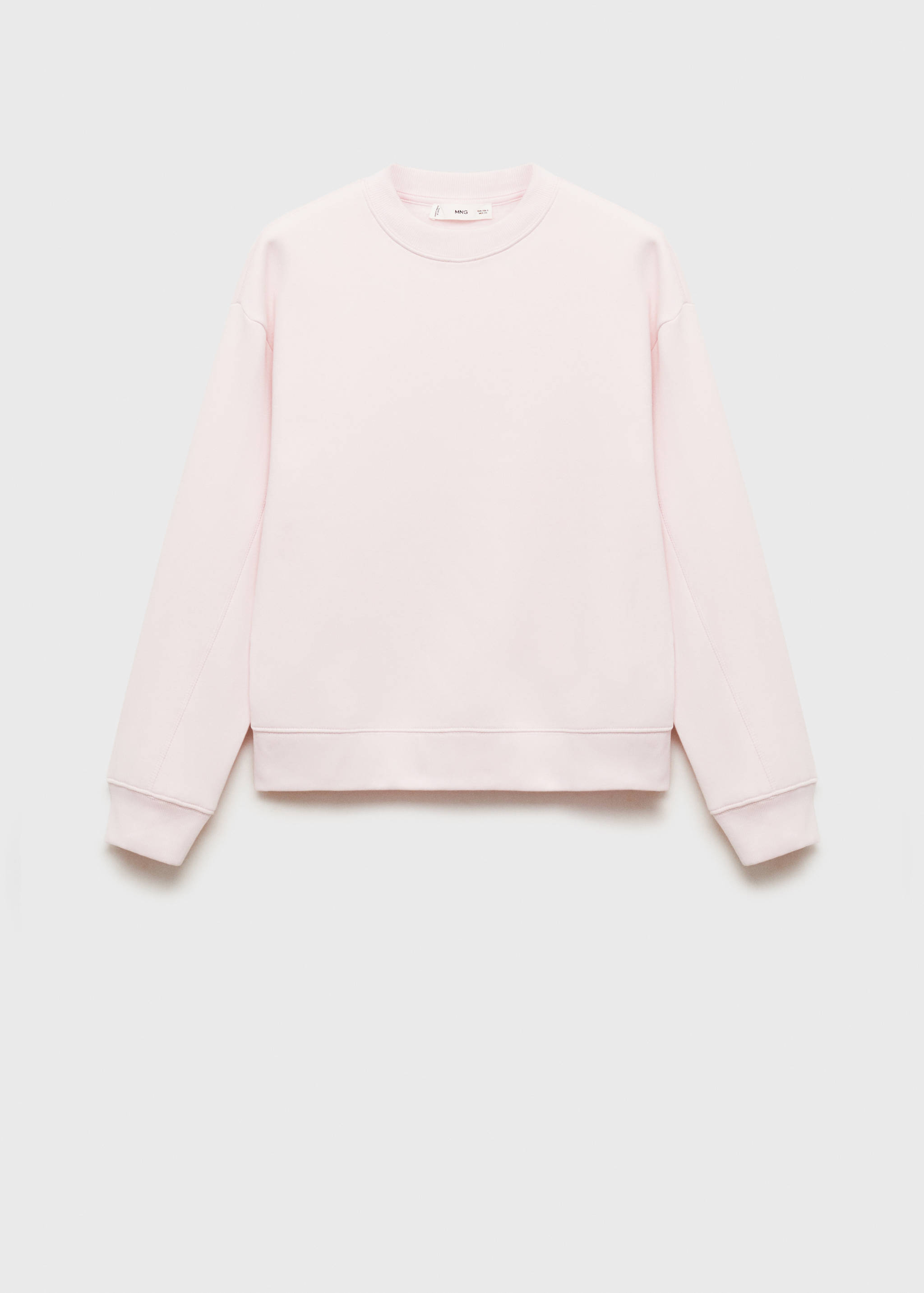 Sweat-shirt coton col rond - Article sans modèle