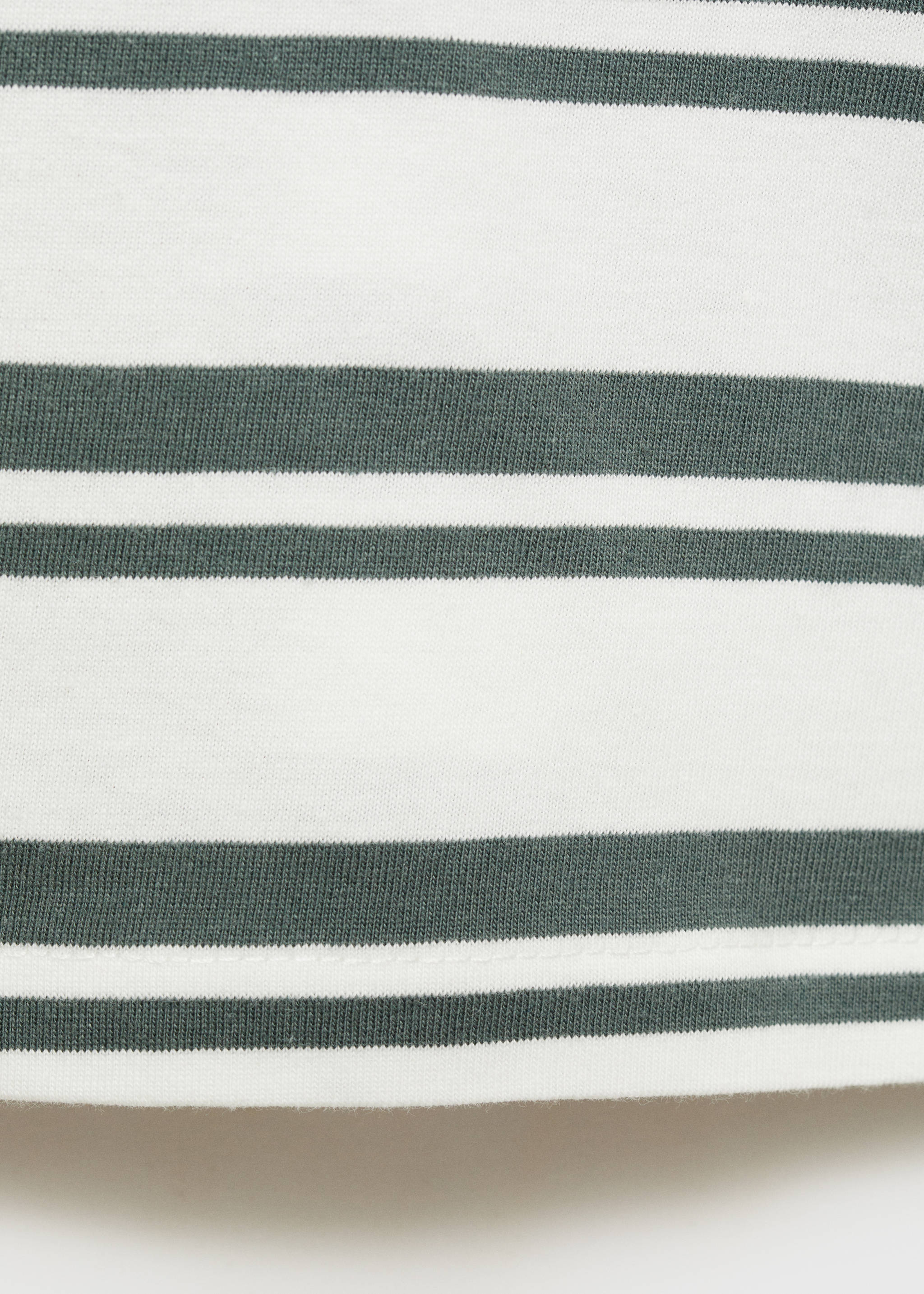 T-shirt 100 % coton rayures - Détail de l'article 0