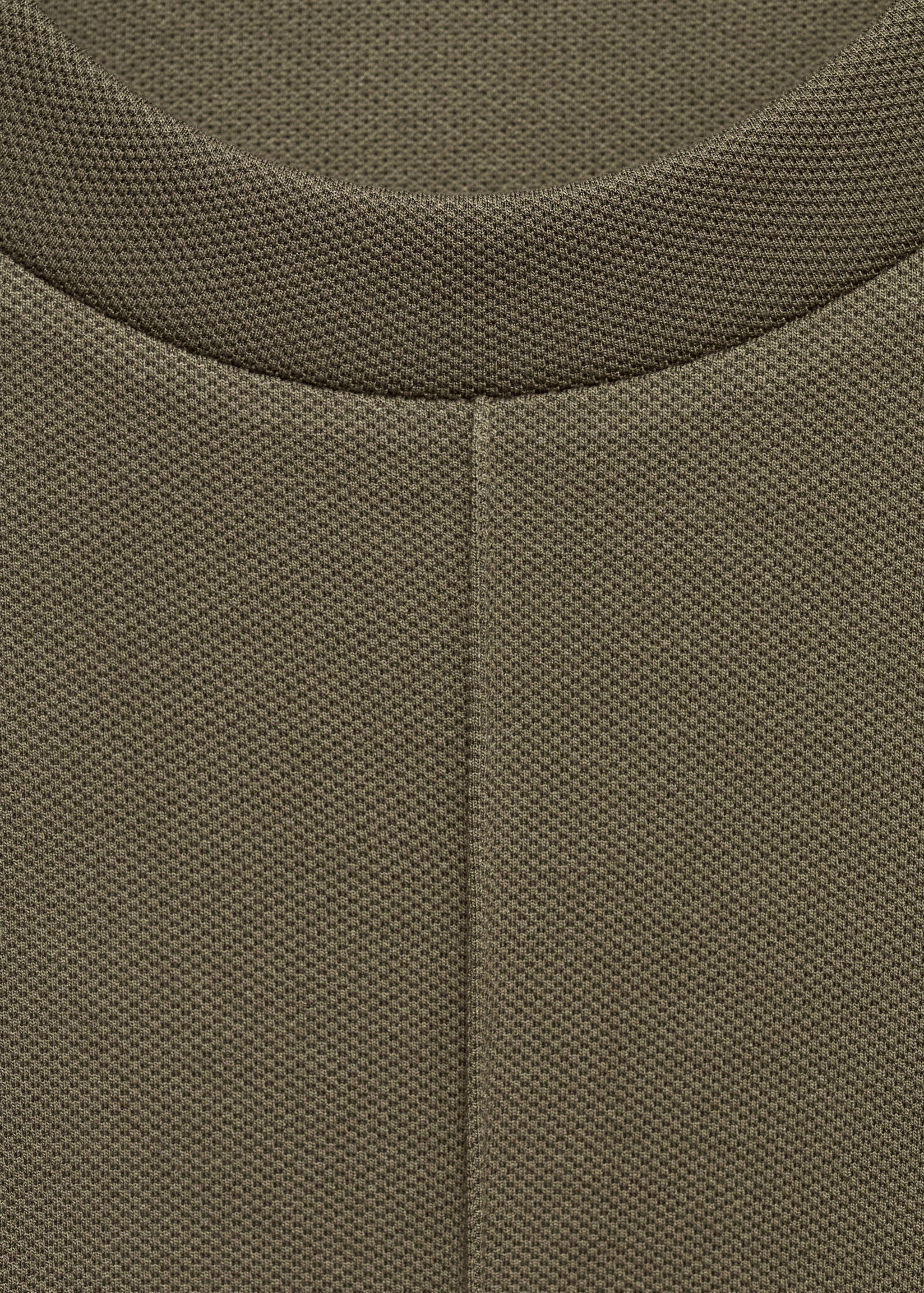 Crew-neck sweatshirt with stitching detail - Details of the article 8