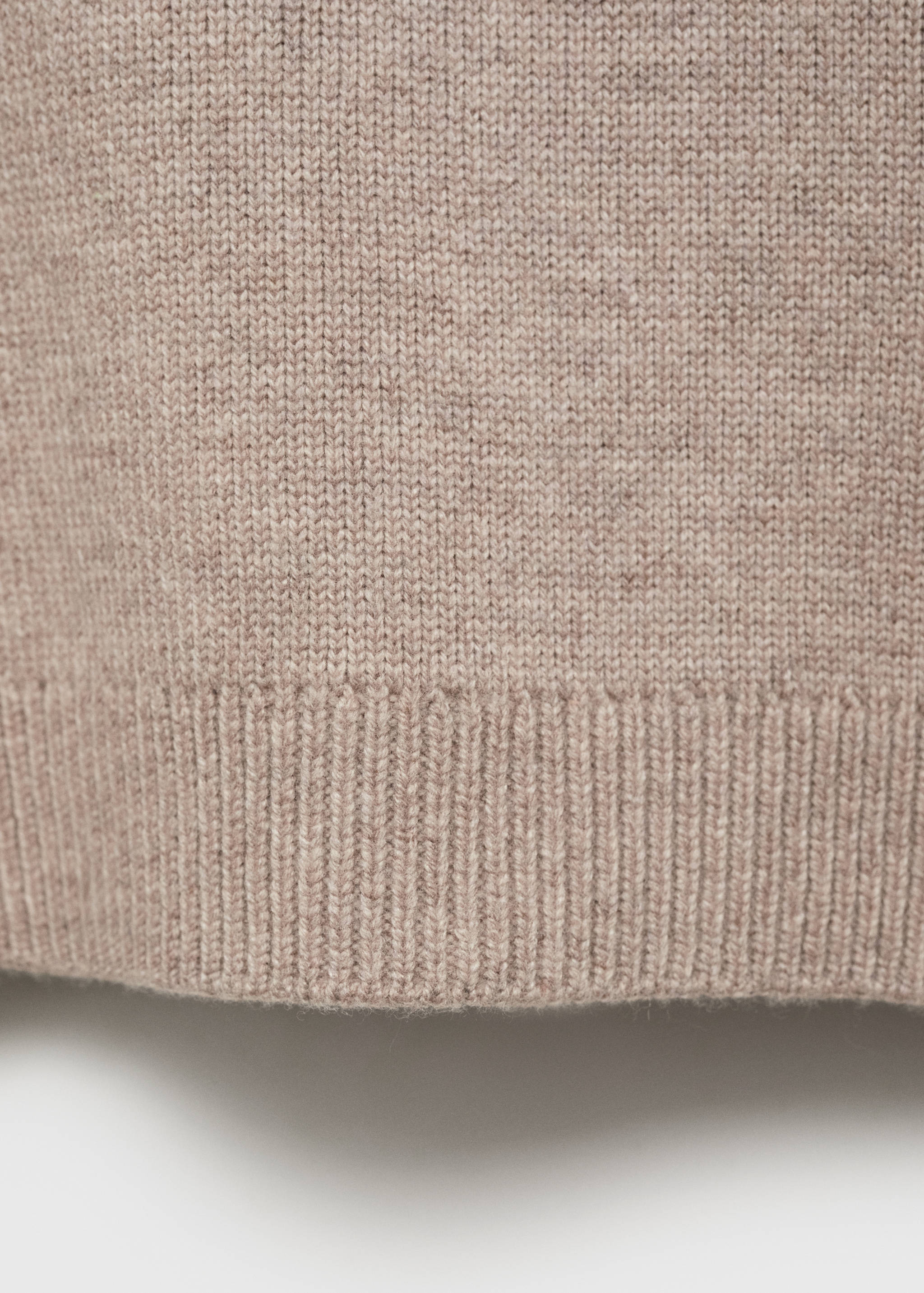 Pull-over capuche laine mélangée - Détail de l'article 0