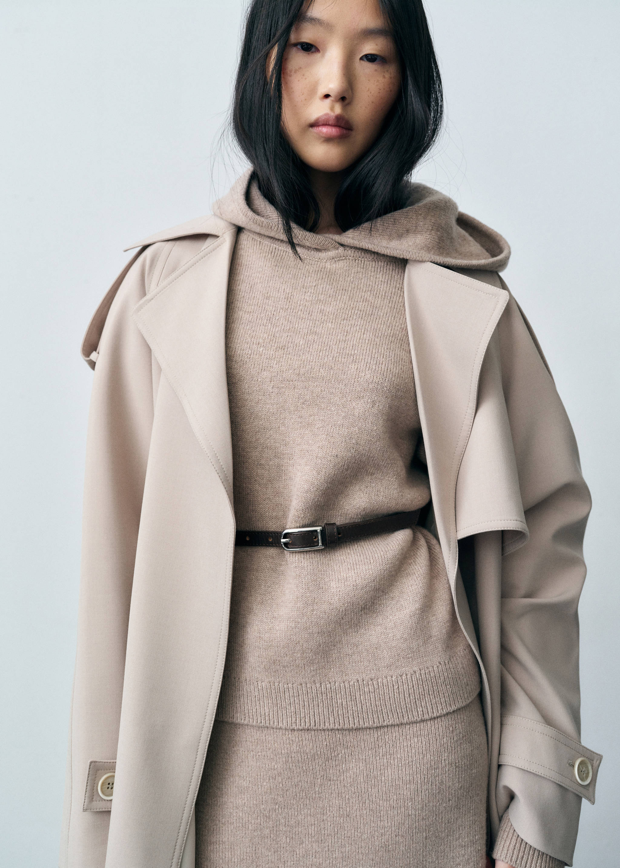 Wool-blend hooded sweater - Details of the article 2