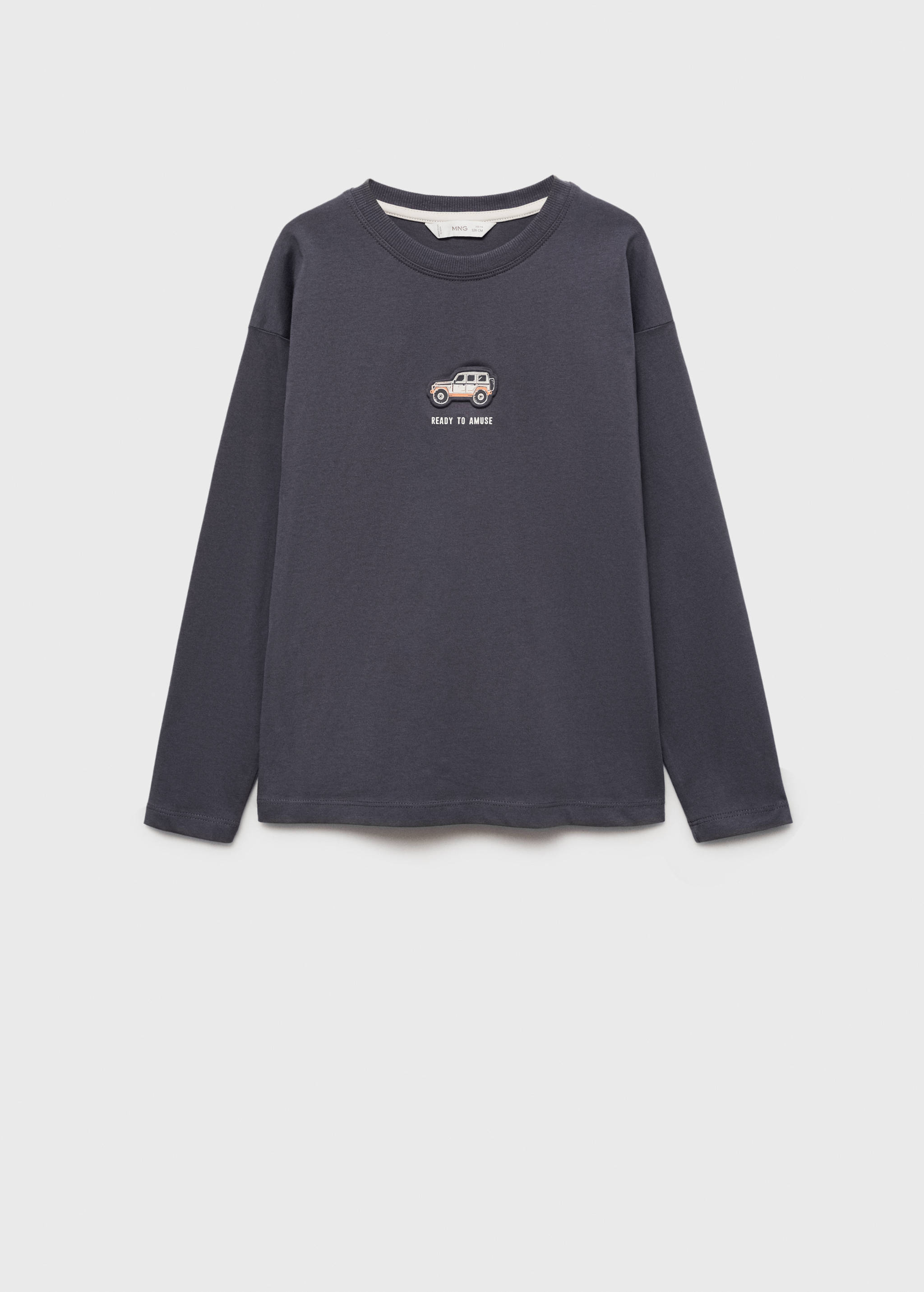 Samarreta barreja cotó estampada - Article sense model