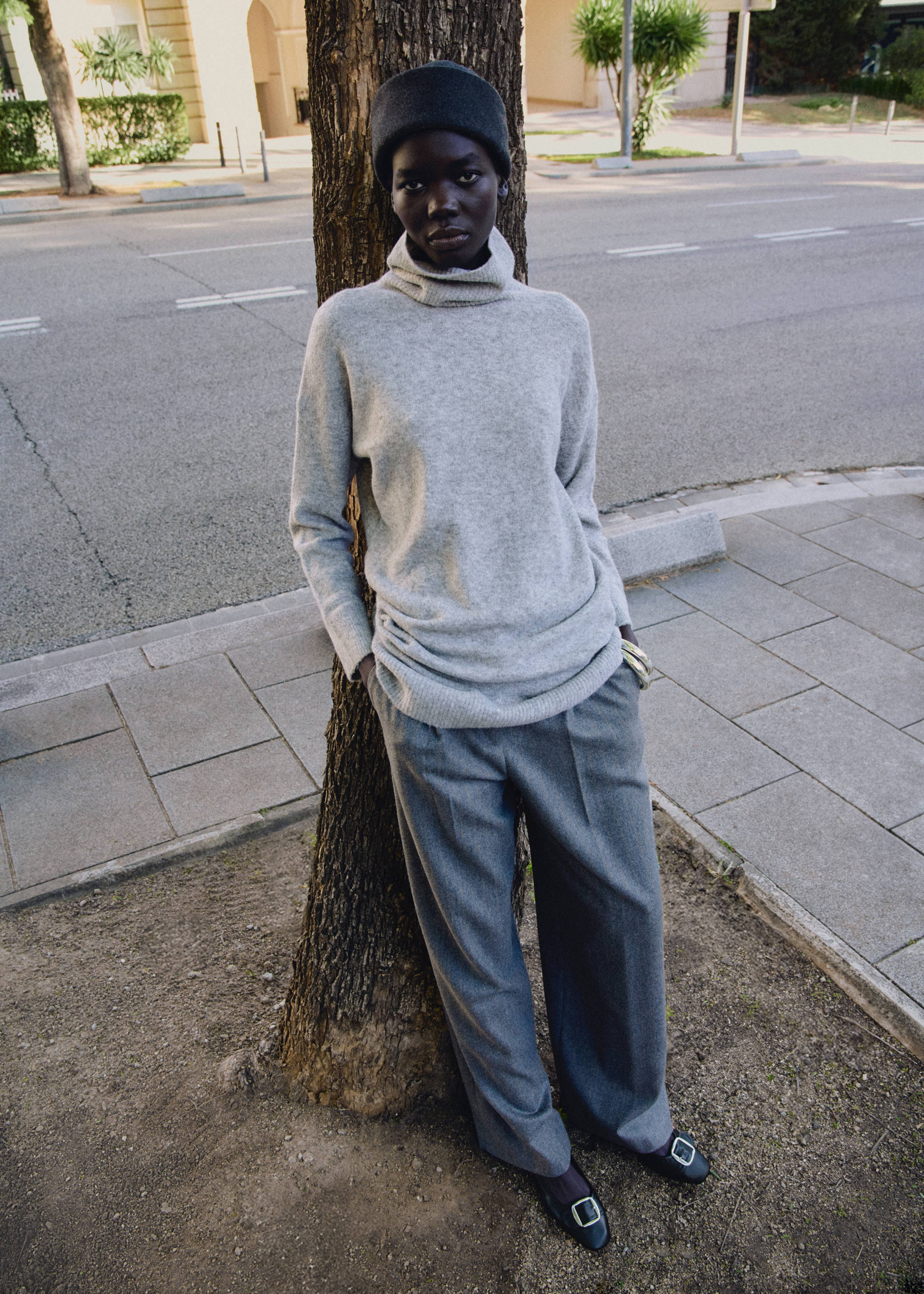 Lederschuh mit Schnalle - Allgemeine Ansicht