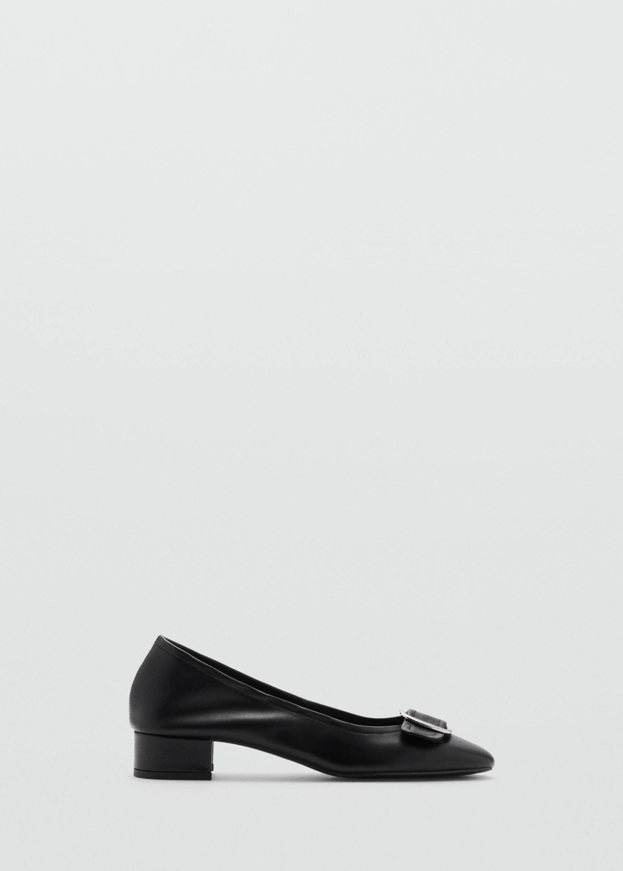 Buckle leather shoes - Article without model