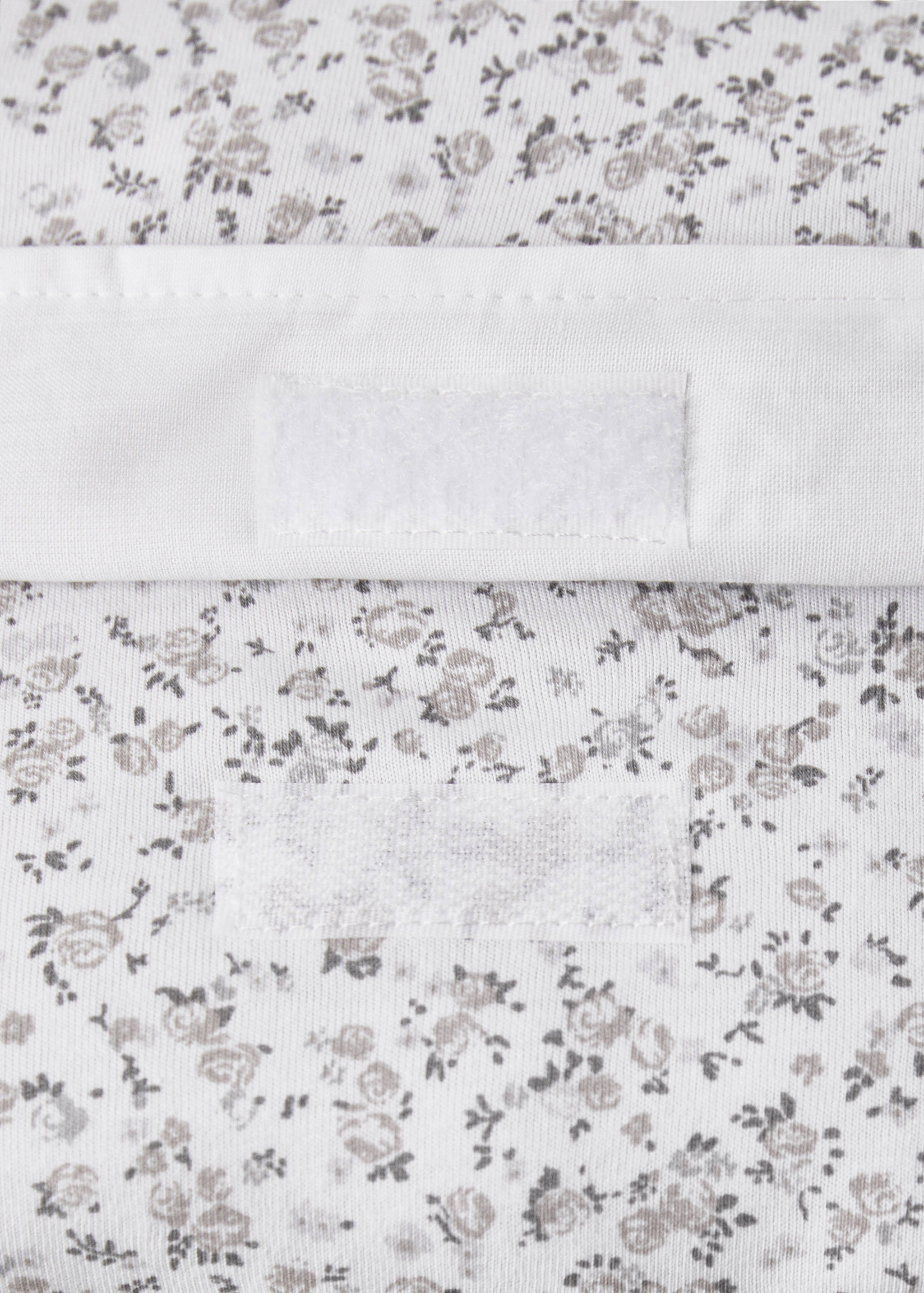 Tapis à langer portable enfant coton imprimé mini fleur - Détail de l'article 2