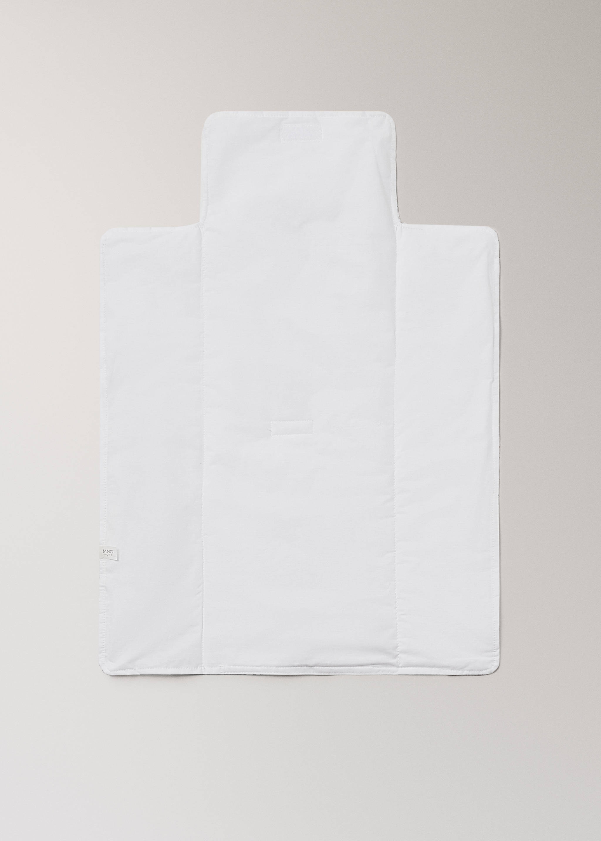 Tapis à langer portable enfant coton imprimé mini fleur - Détail de l'article 3