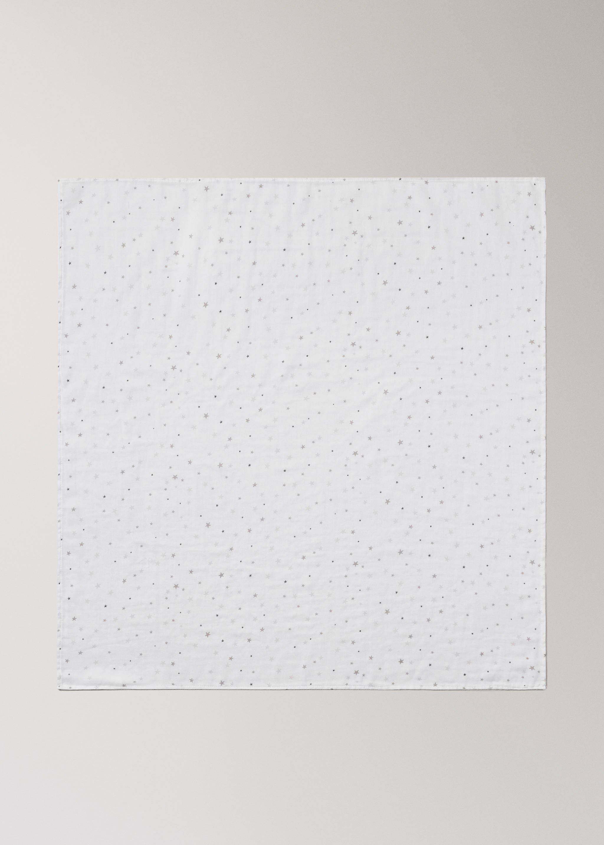 Manta de algodão com estampado de estrelas - Artigo sem modelo
