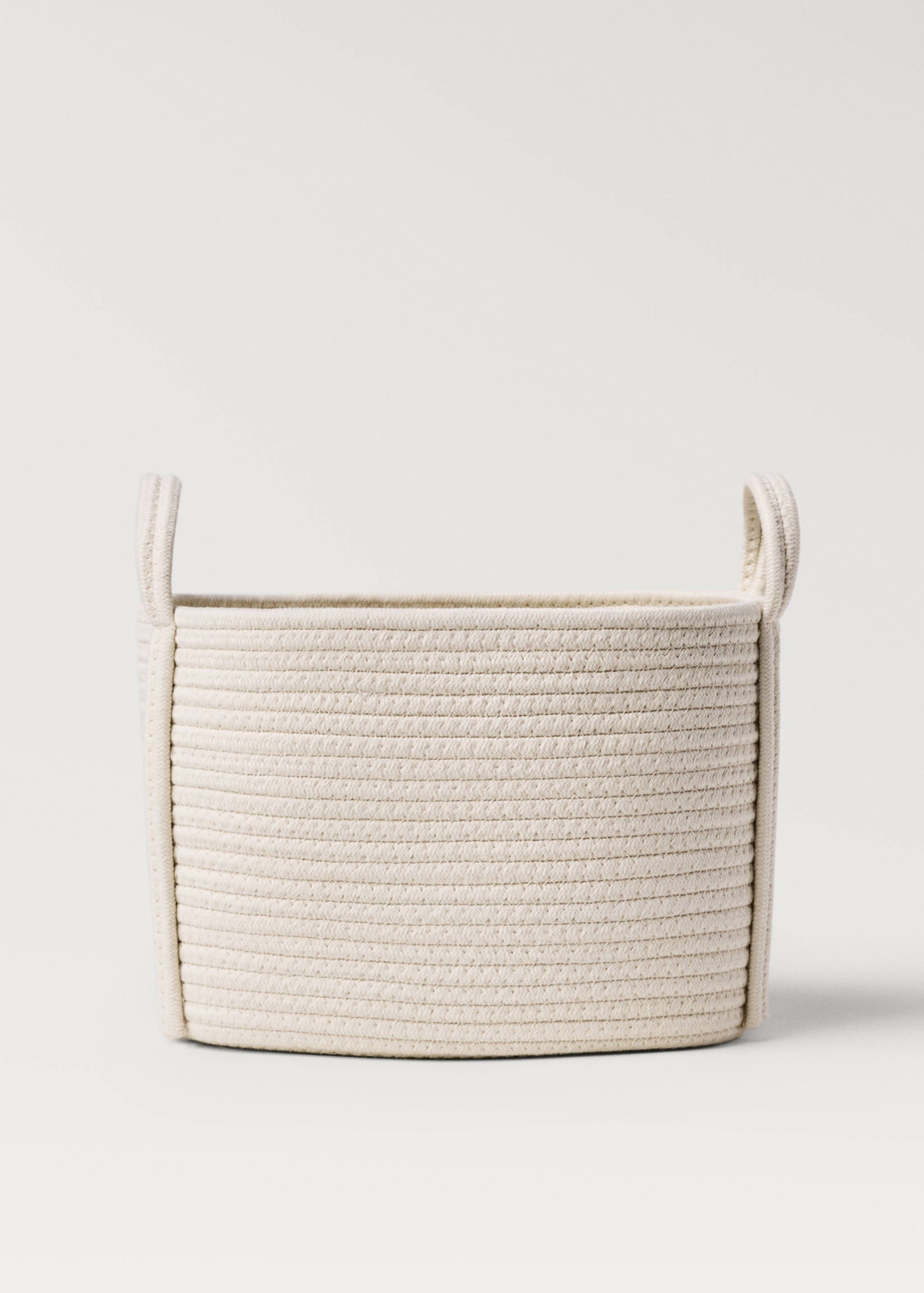 Cesta infantil algodón asas mediana - Artículo sin modelo