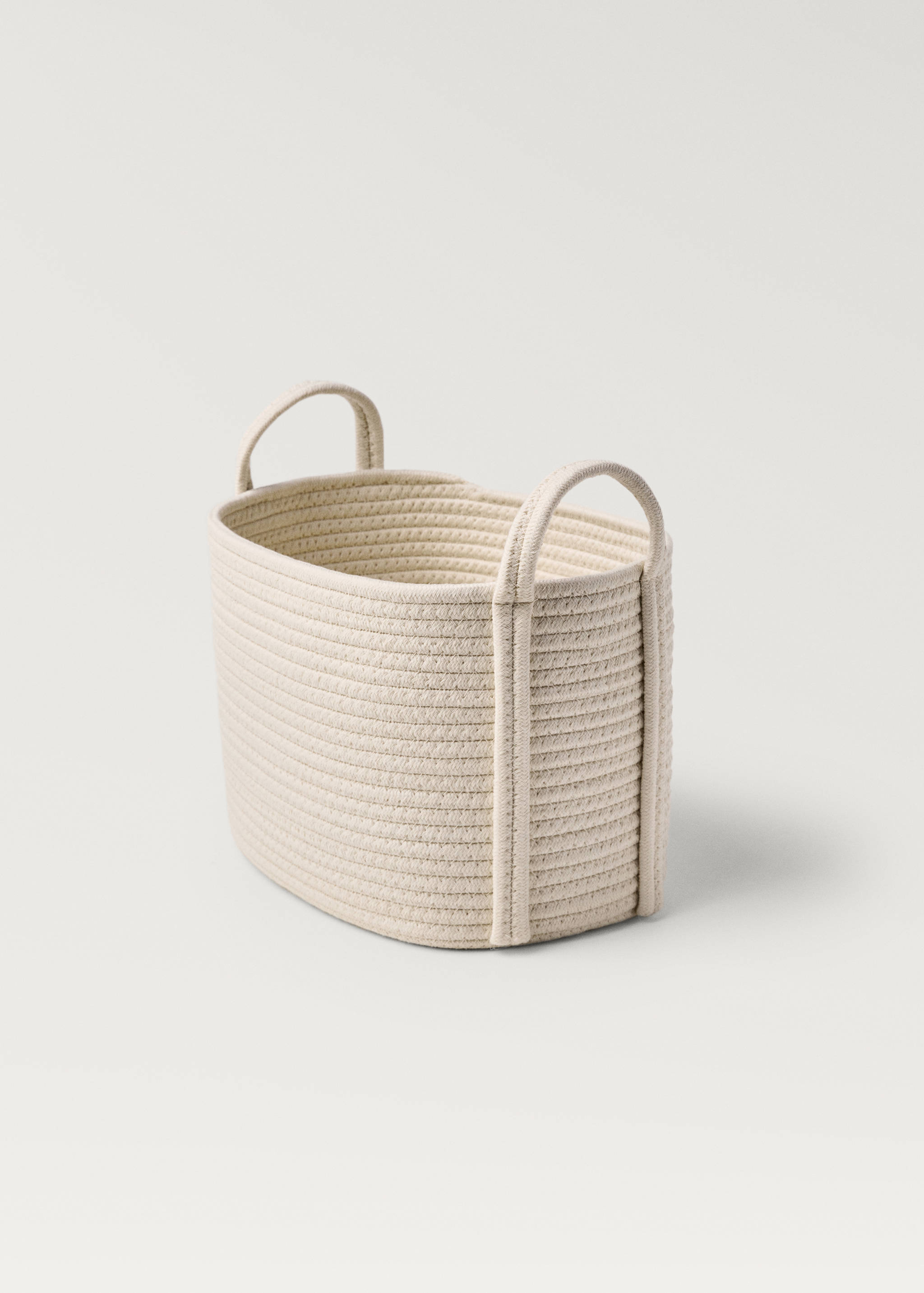 Cesta infantil algodón asas mediana - Detalle del artículo 1