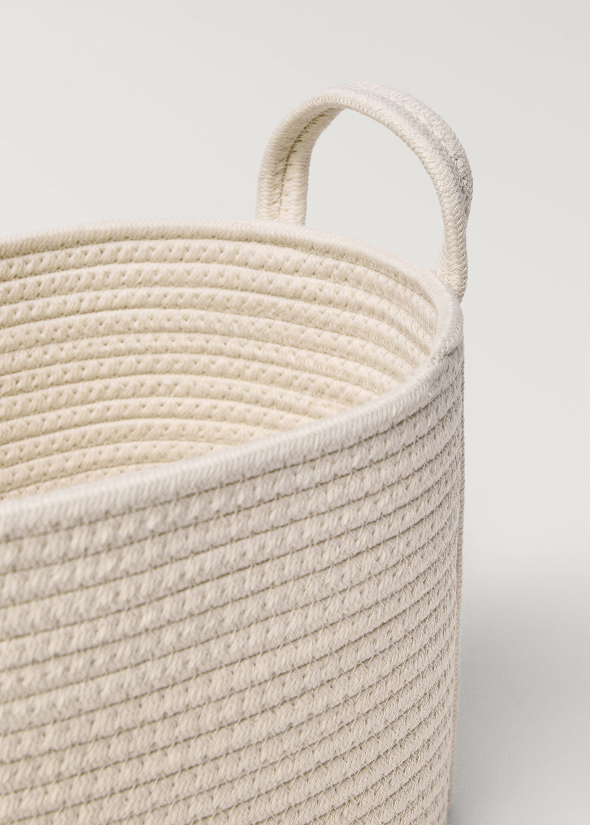 Cesta infantil algodón asas mediana - Detalle del artículo 2