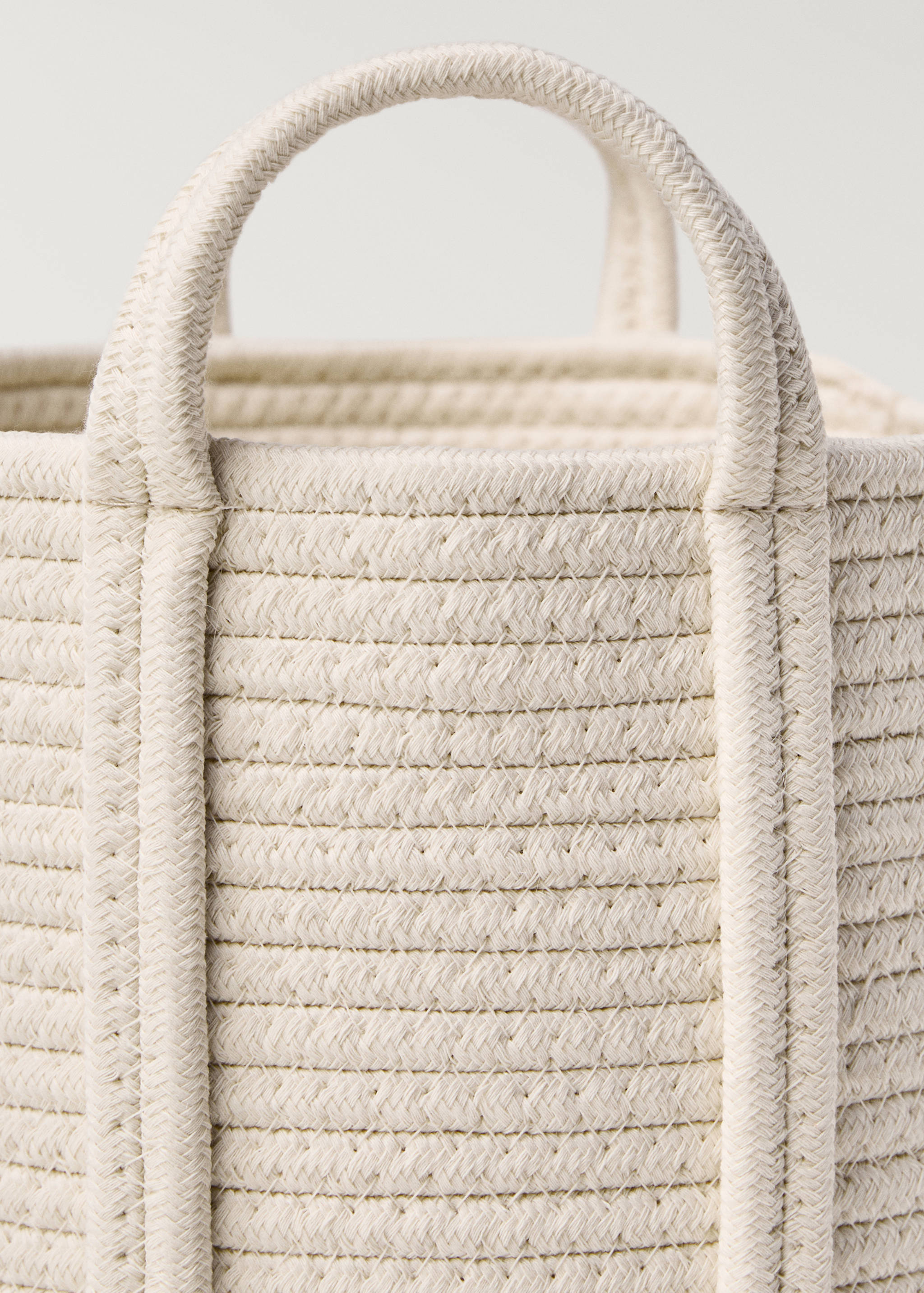 Cesta infantil algodón asas mediana - Detalle del artículo 3