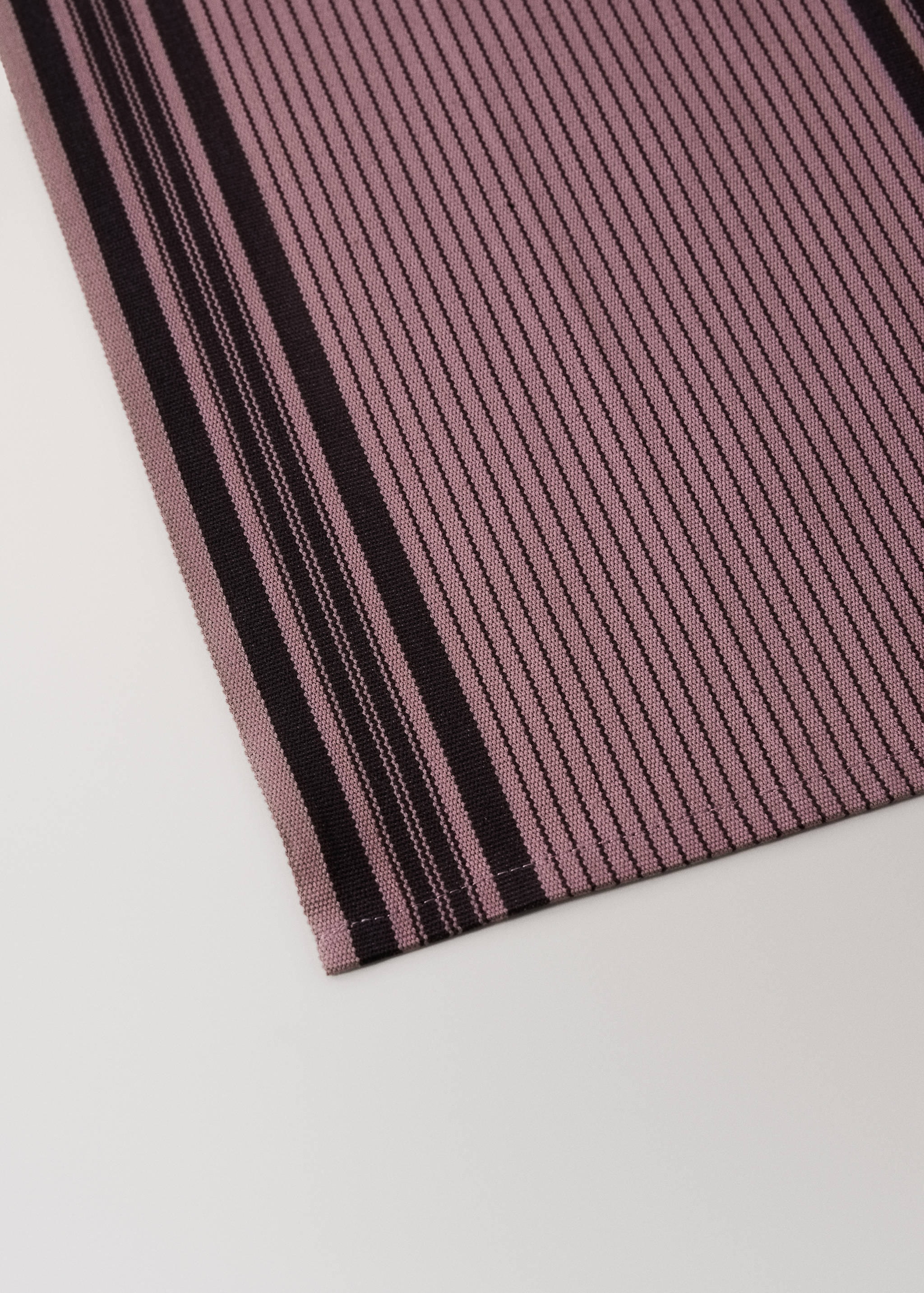 Cotton yarn-dyed striped placemat - Details of the article 2