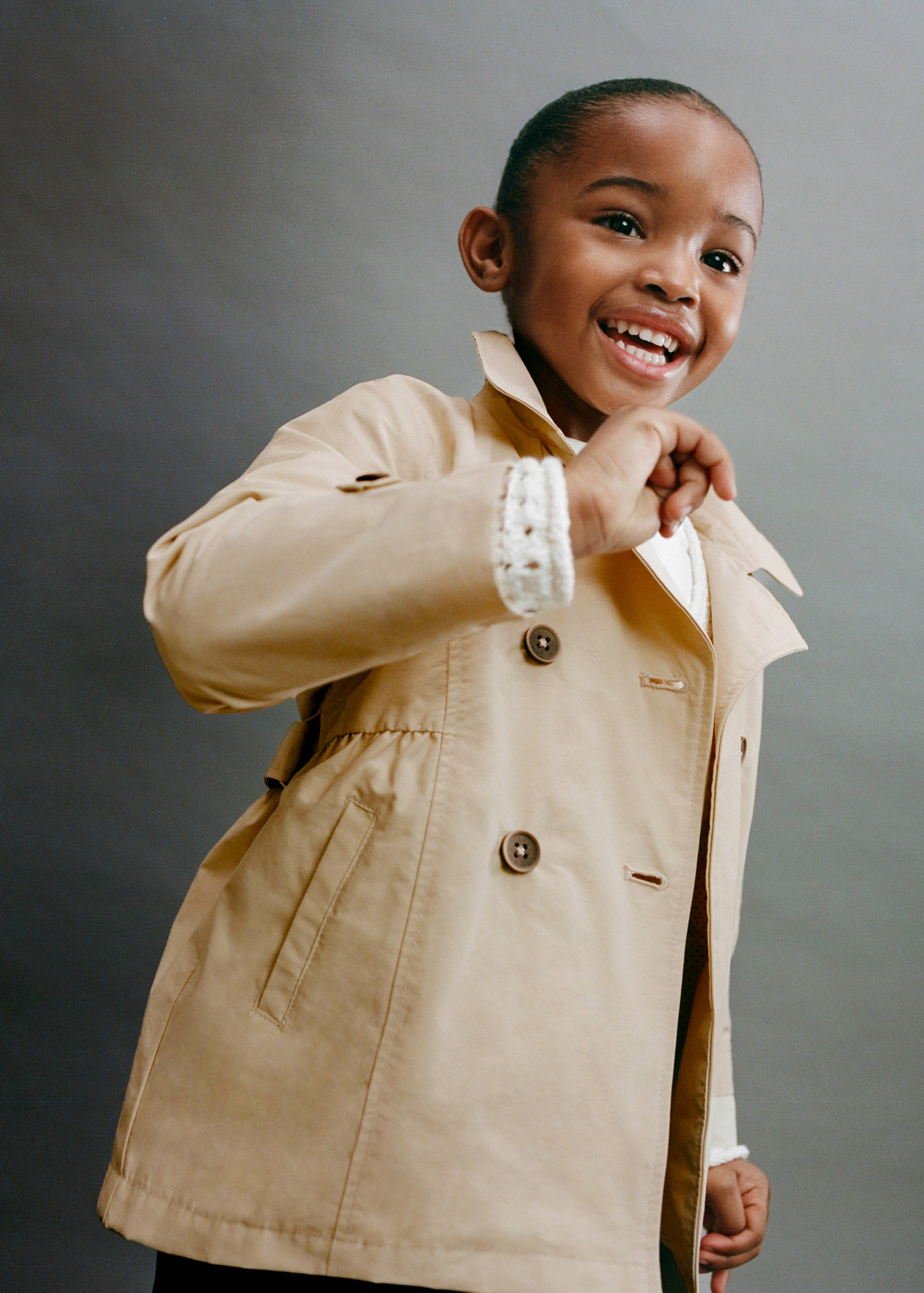 Buttons trench waistcoat - Details of the article 3