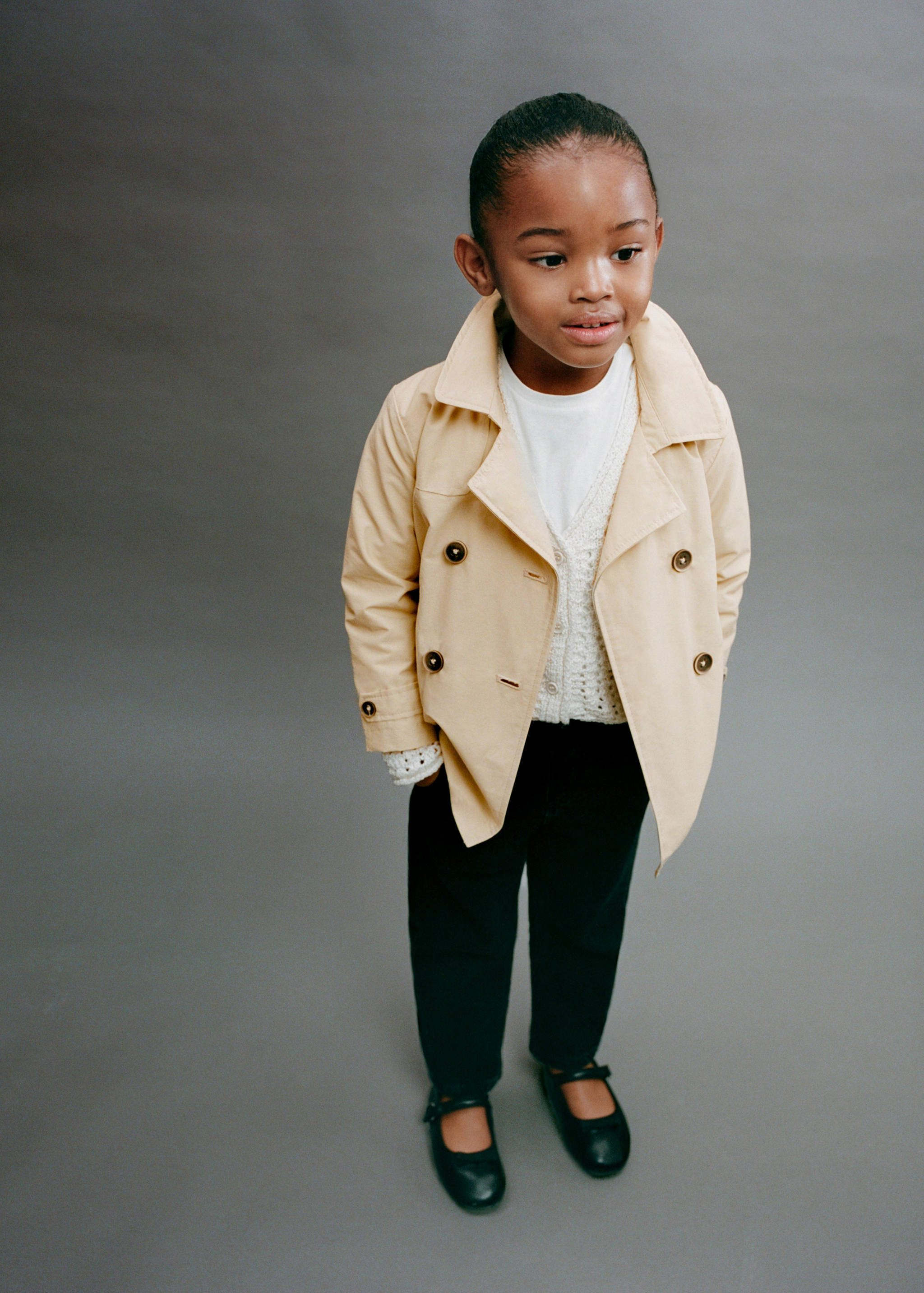 Buttons trench waistcoat - Details of the article 5