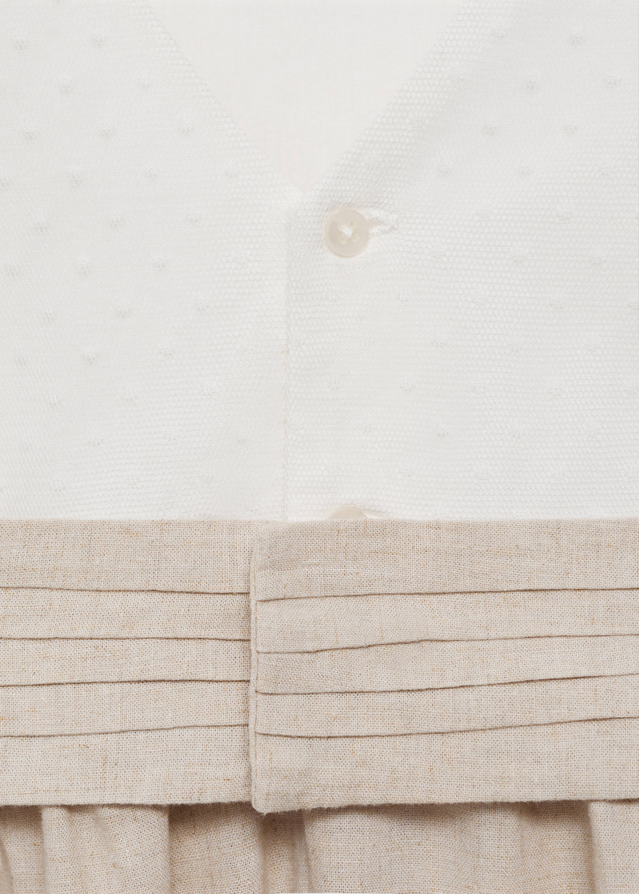 Šaty s kontrastní sukní - Detail zboží 0