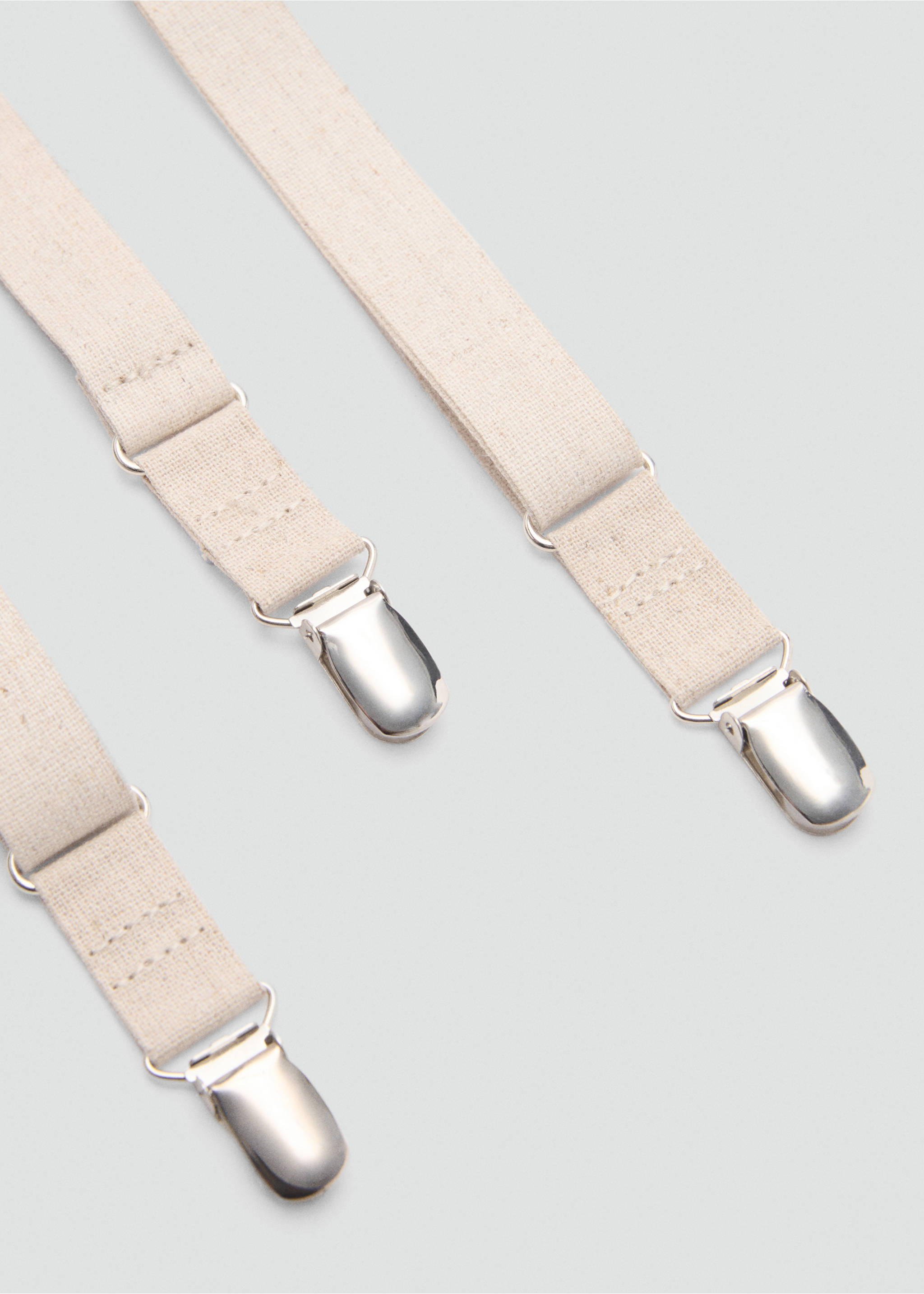 Tirantes elásticos ajustables - Detalle del artículo 2, Arena. Ref: 87053643-00.