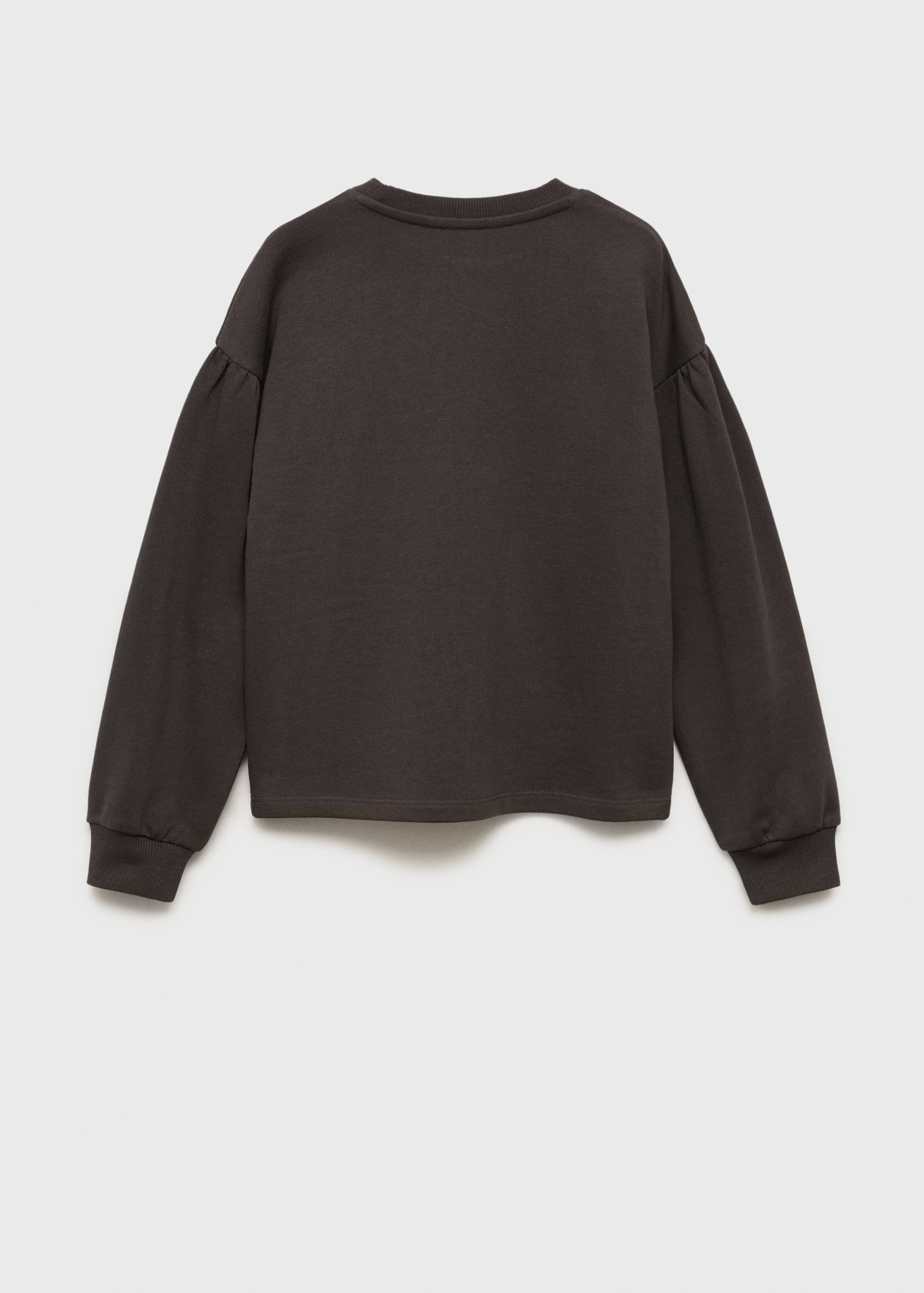 Tığ detaylı sweatshirt - Ürünün arkası