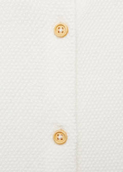 Knitted button cardigan — Off White 2