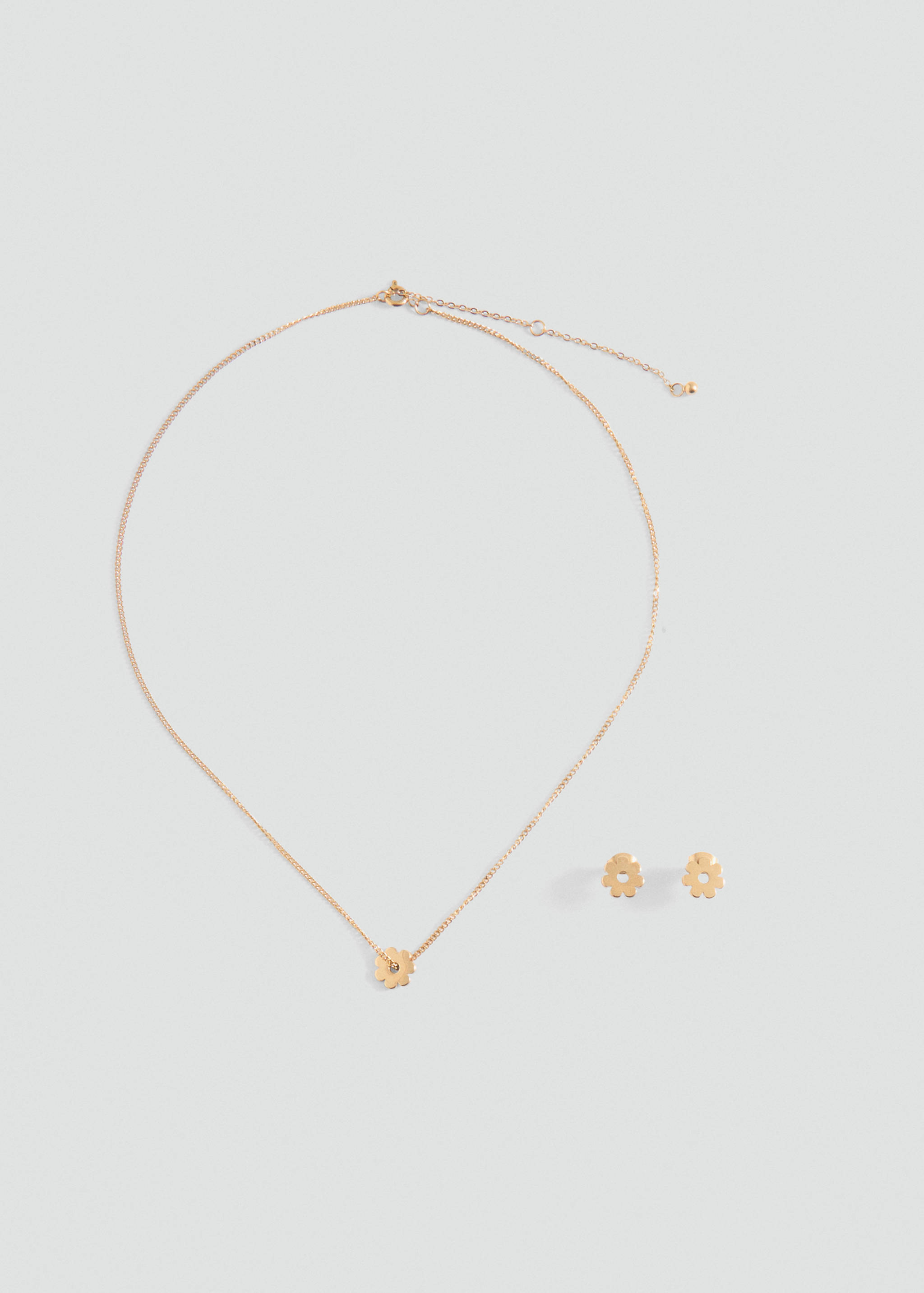 Ensemble collier et boucles d'oreilles - Article sans modèle