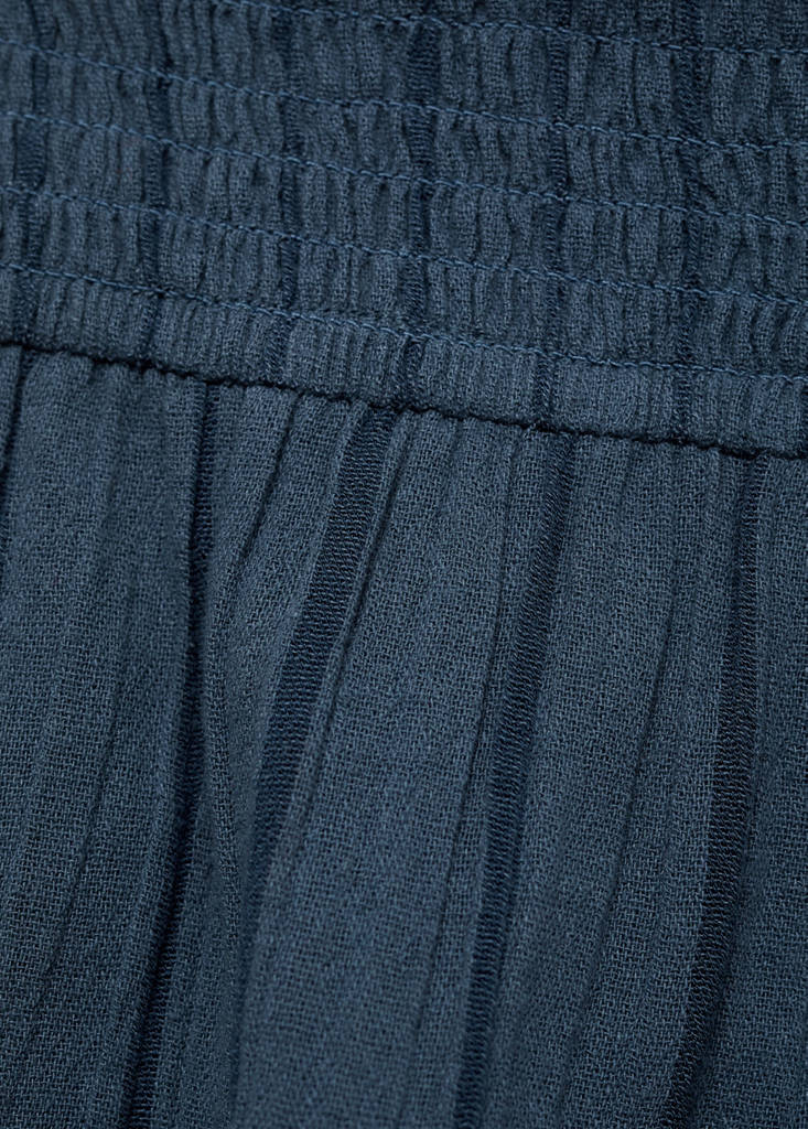 Short flared skirt — Dark Navy