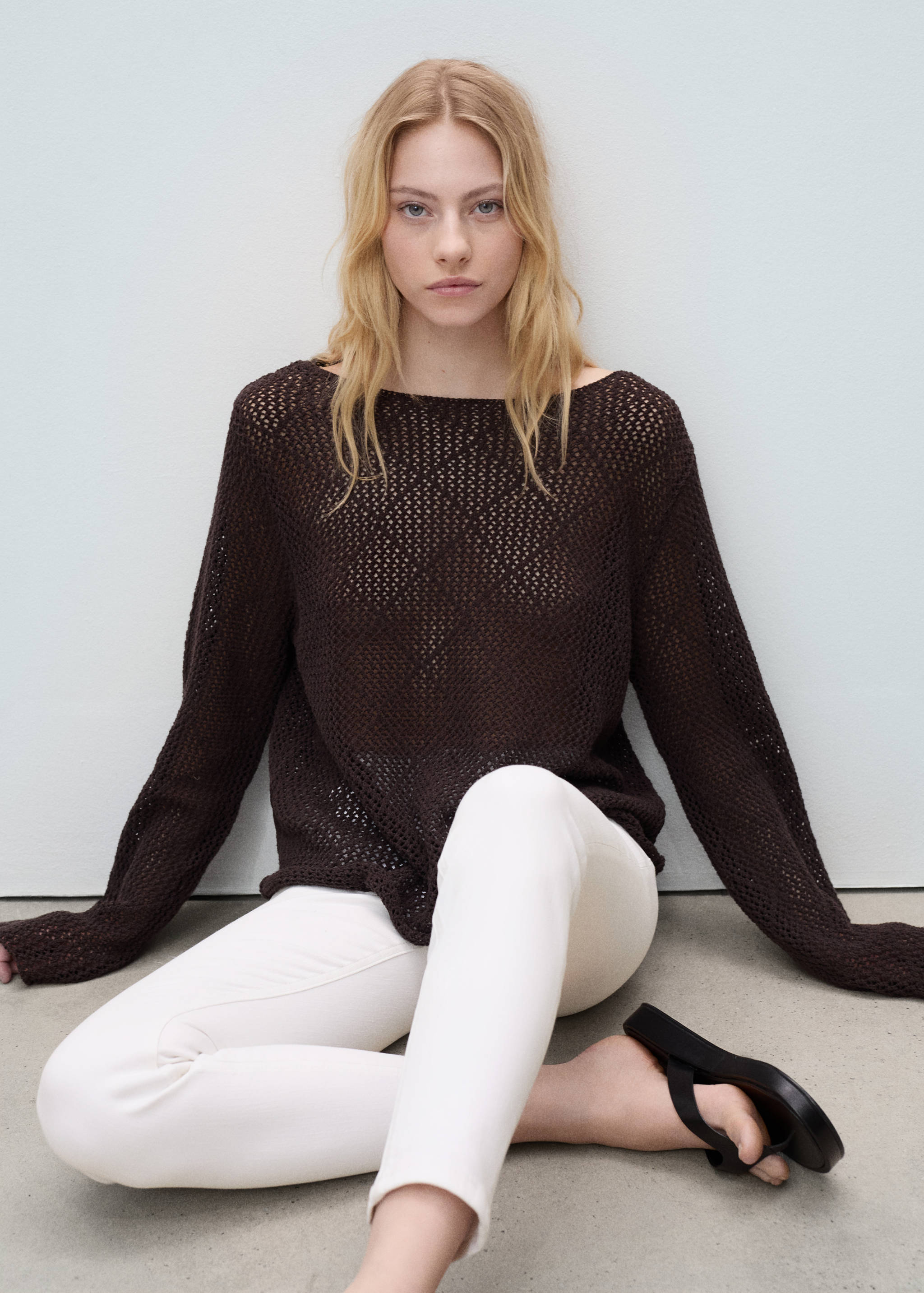 Mid-rise skinny jeans - Details of the article 2