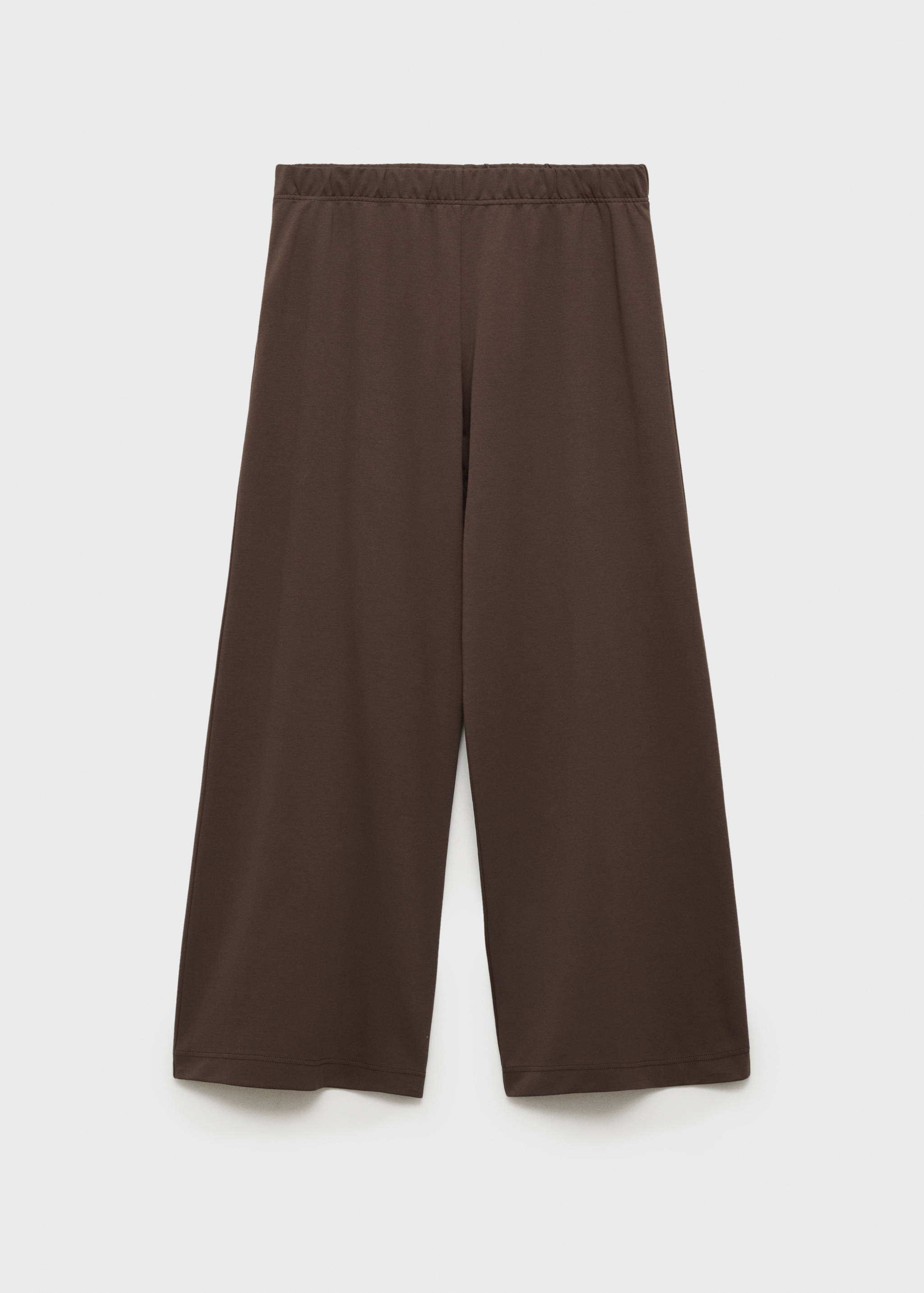 Plain cotton pyjama trousers - Article without model