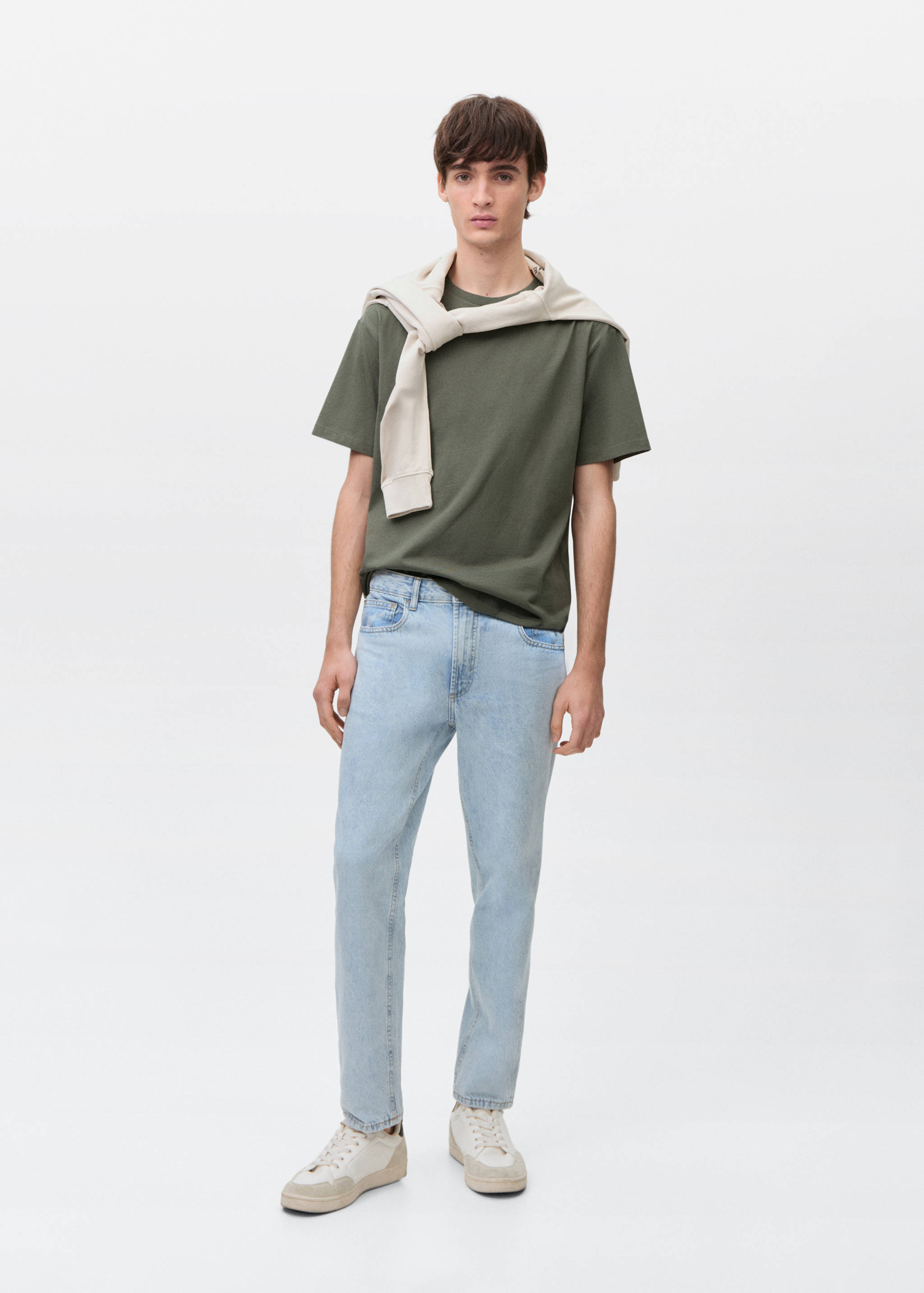 Essential cotton T-shirt - General plane