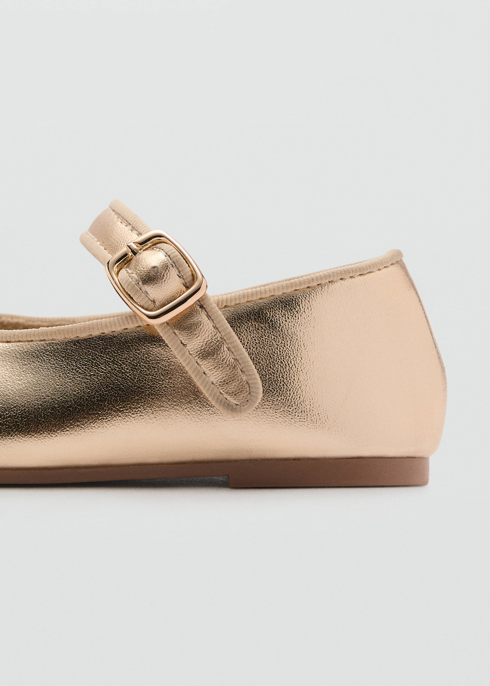 Ballet flats with metallic strap - Details of the article 2