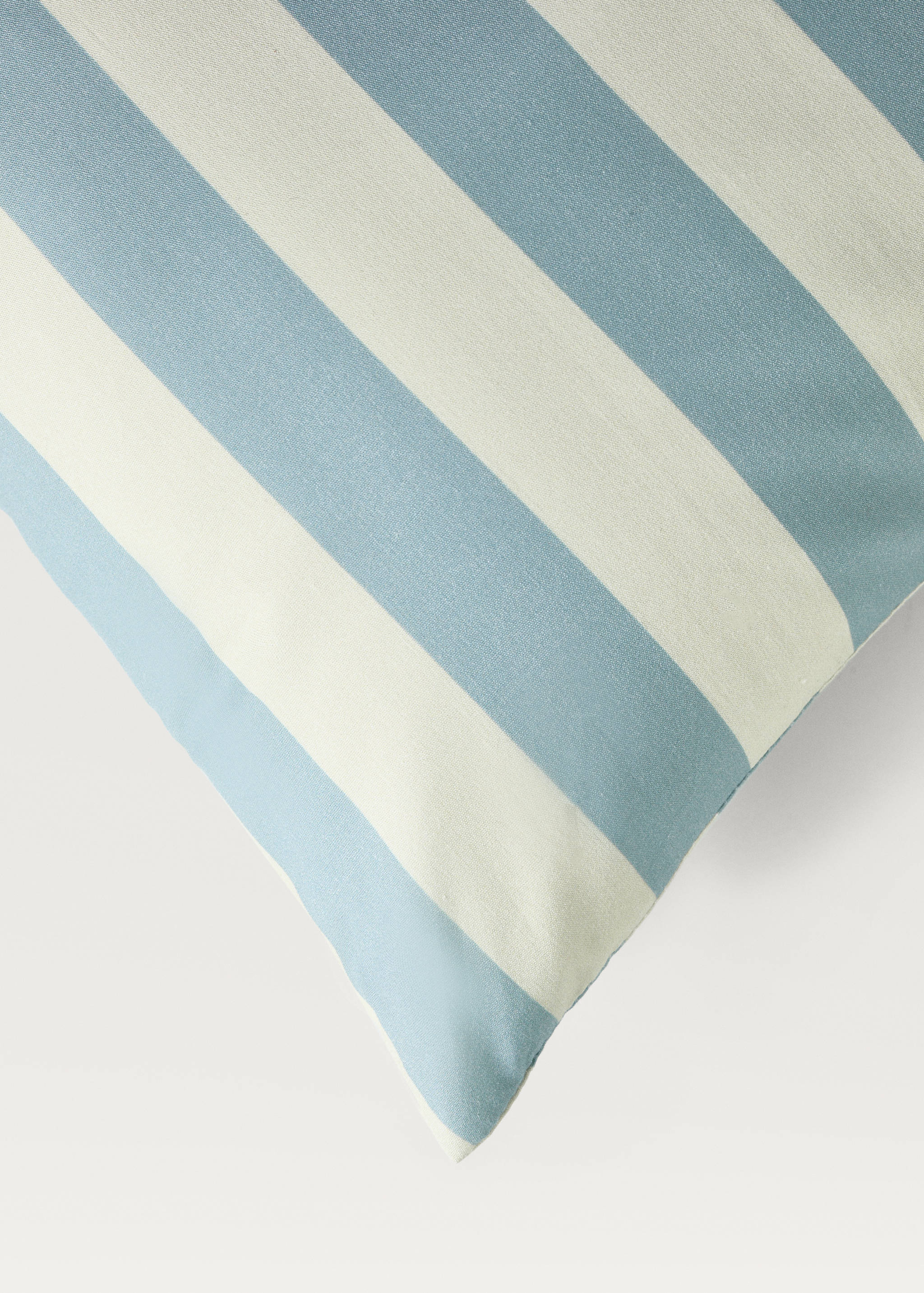 Cotton percale thick-striped children's pillowcase 30x50 cm - Details of the article 3