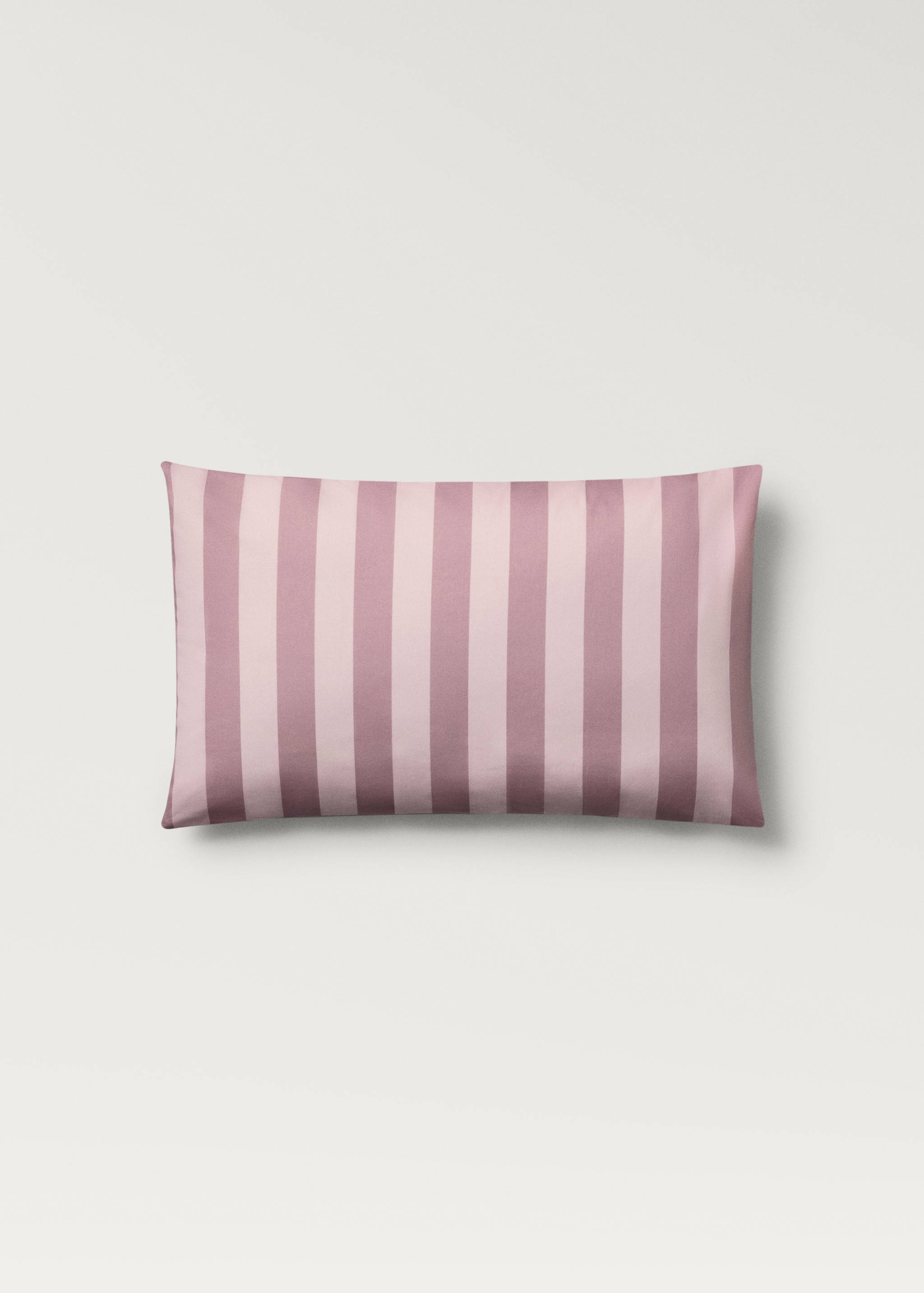 Cotton percale thick-striped children's pillowcase 30x50 cm - Article without model