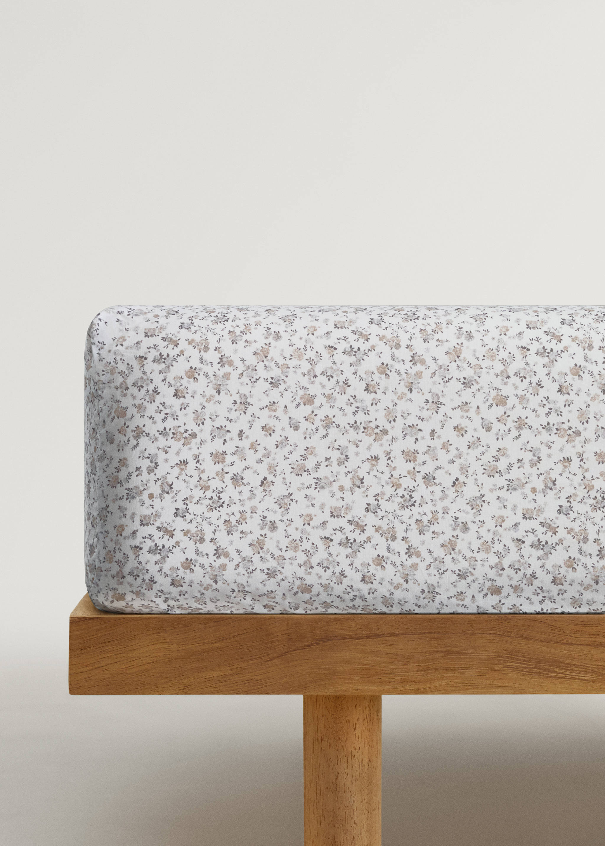 Drap-housse berceau percale de coton imprimé - Article sans modèle