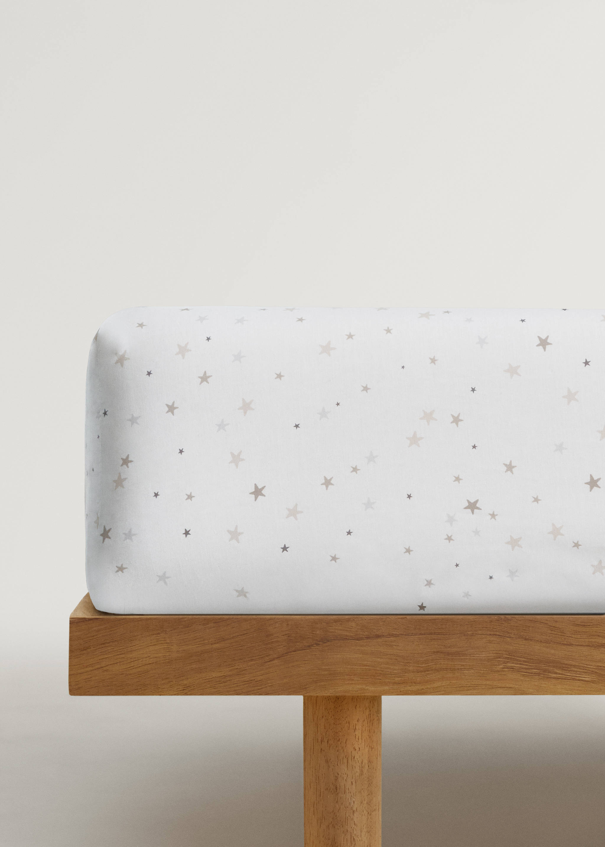 Drap-housse berceau percale de coton imprimé - Article sans modèle