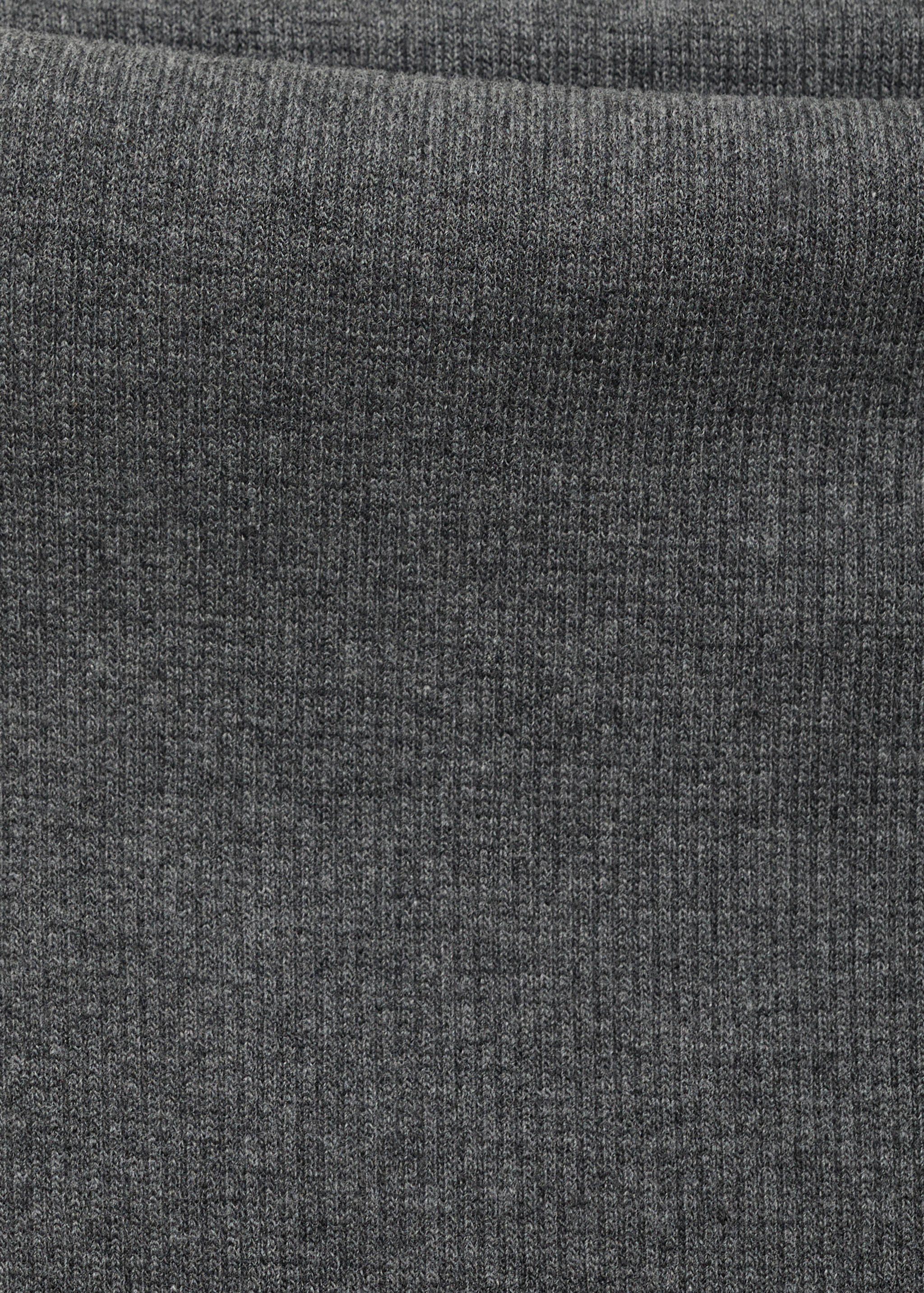 Flared pants with turn-up waist - Details of the article 8