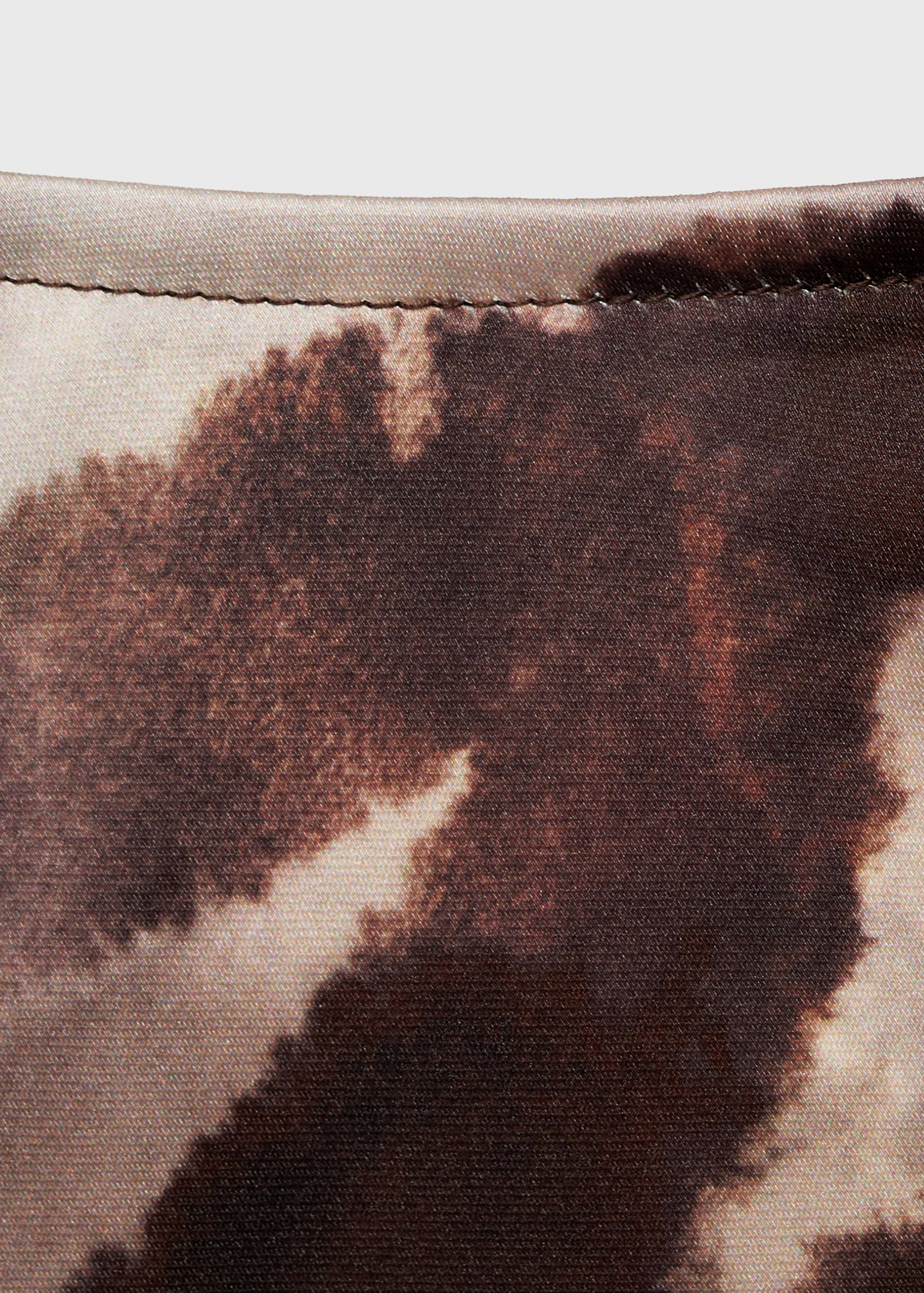 Jupe longue satinée zèbre - Détail de l'article 8