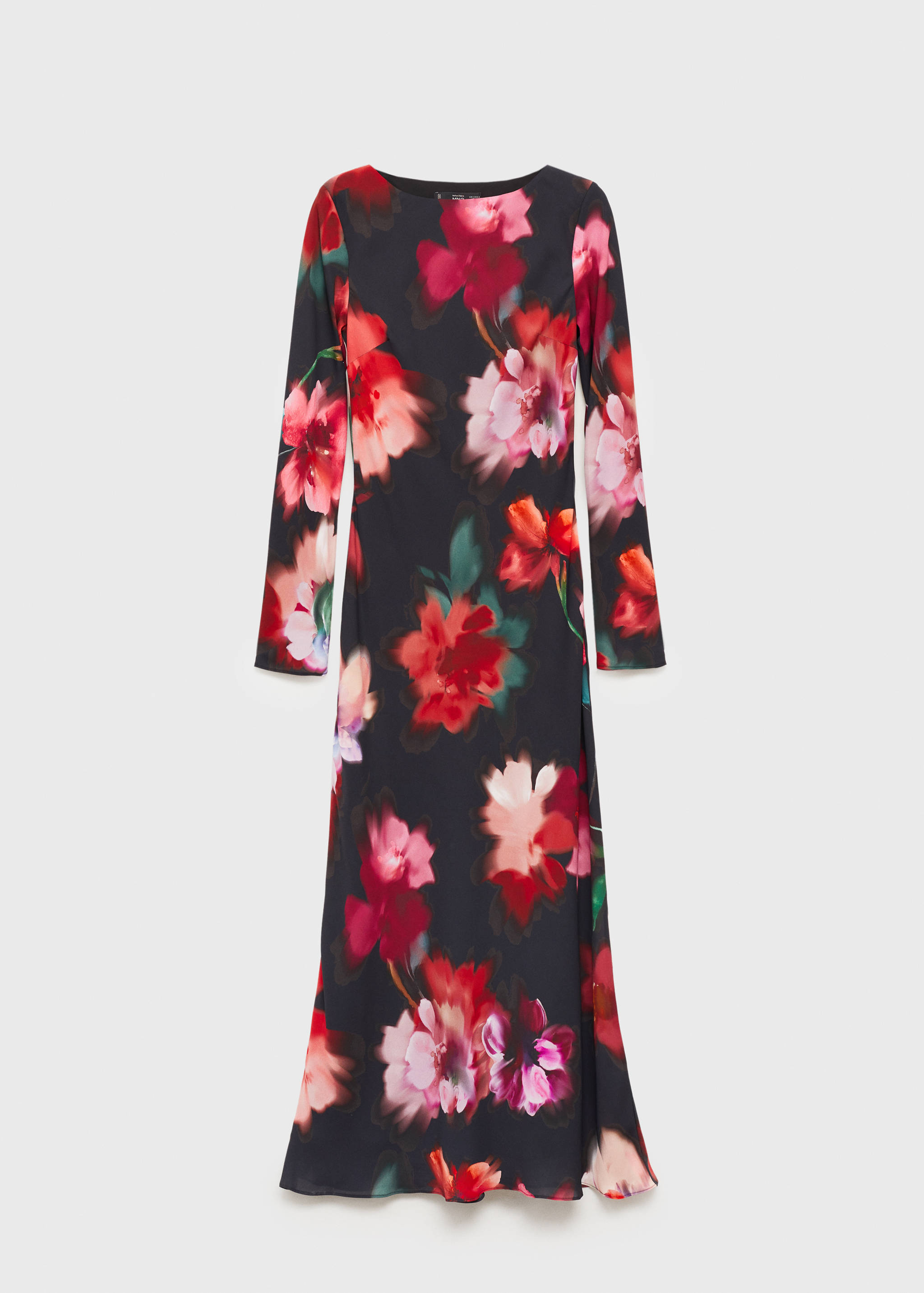 Robe midi en imprimé fleuri - Article sans modèle
