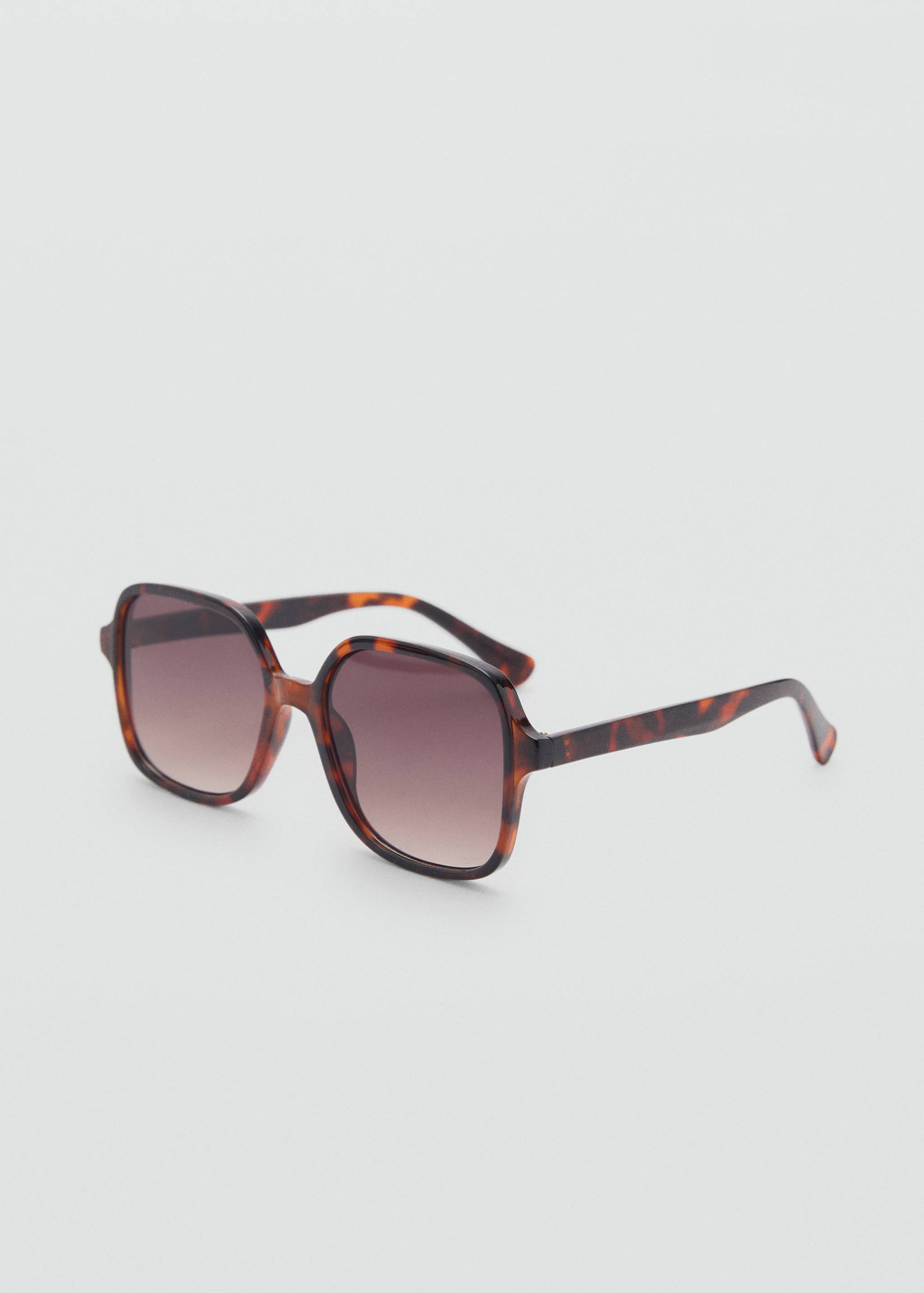 Squared frame sunglasses - Medium plane