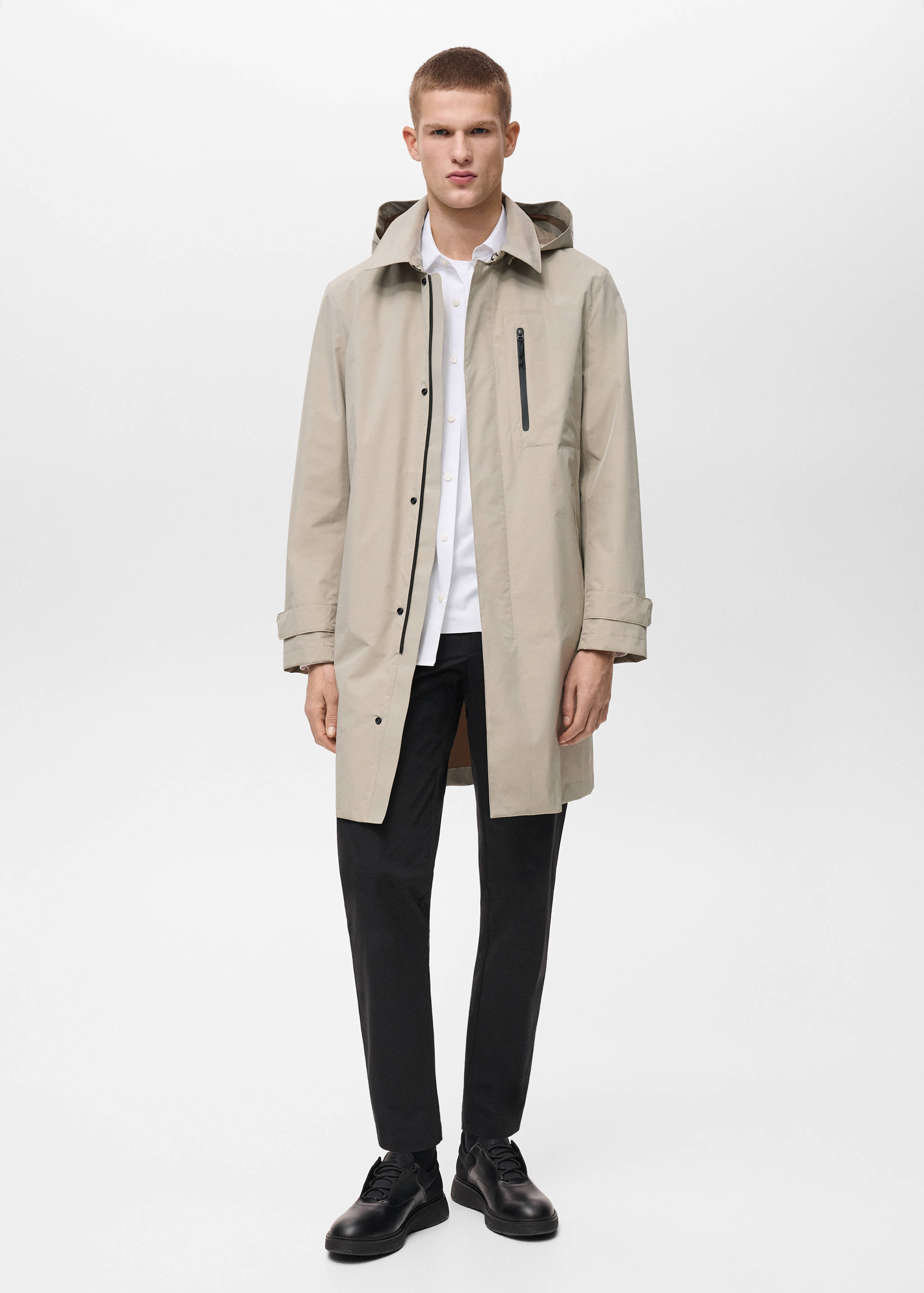 COOLMAX® technology waterproof parka - General plane