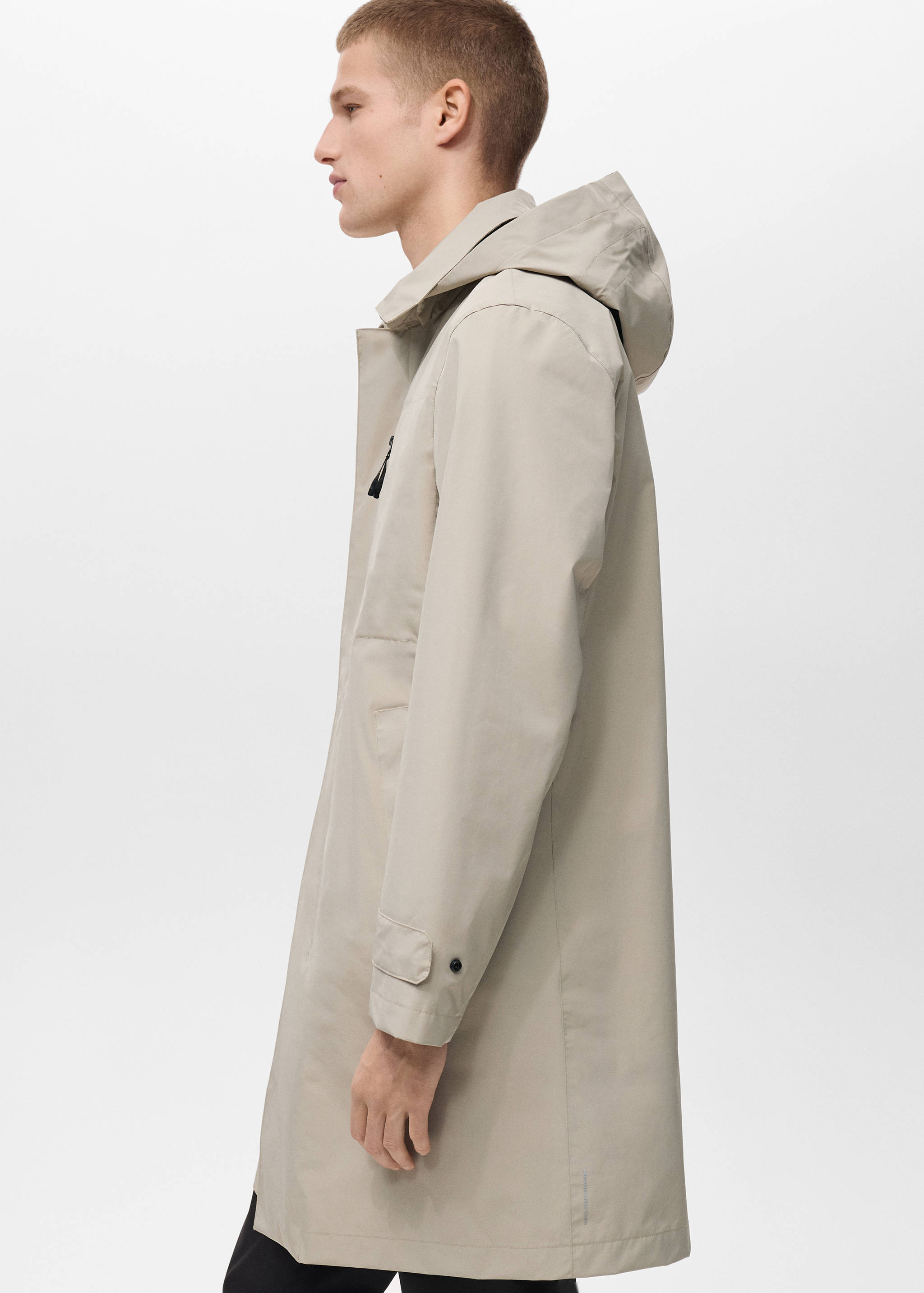 COOLMAX® technology waterproof parka - Details of the article 2
