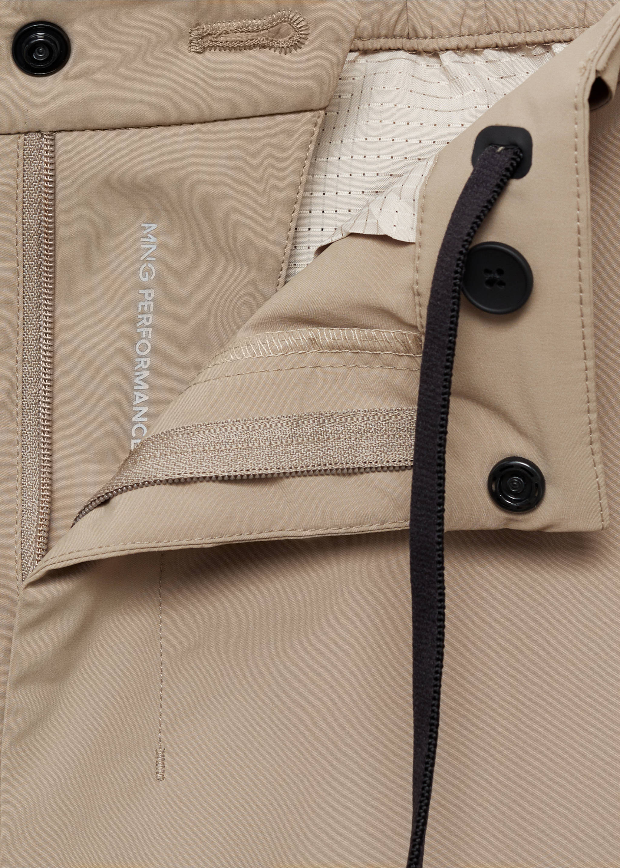 Pantalón cargo termorregulador comfort stretch - Detalle del artículo 8, Marrón medio. Ref: 87054390-00.
