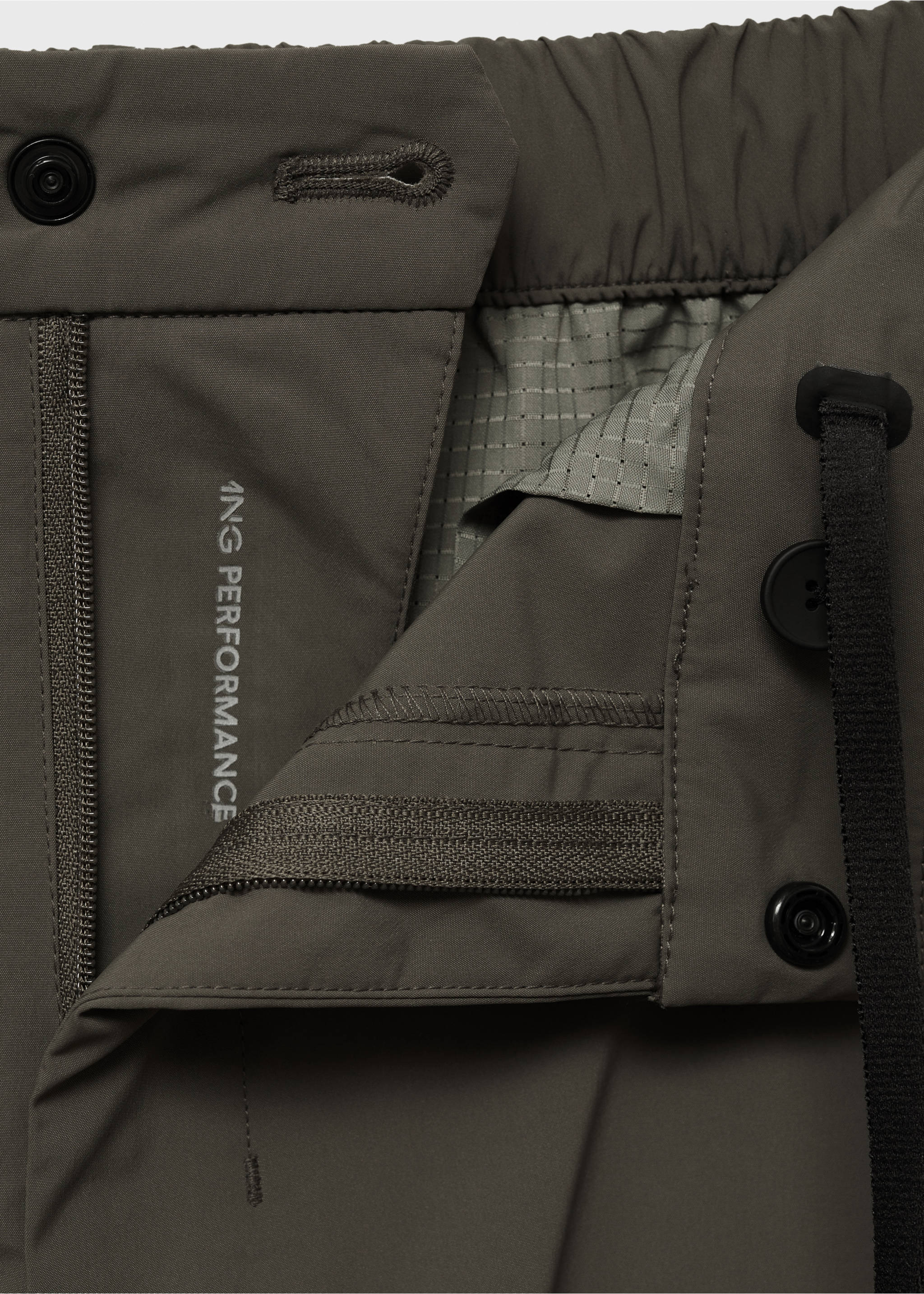 Pantalón cargo termorregulador comfort stretch - Detalle del artículo 8, Verde medio. Ref: 87054390-00.