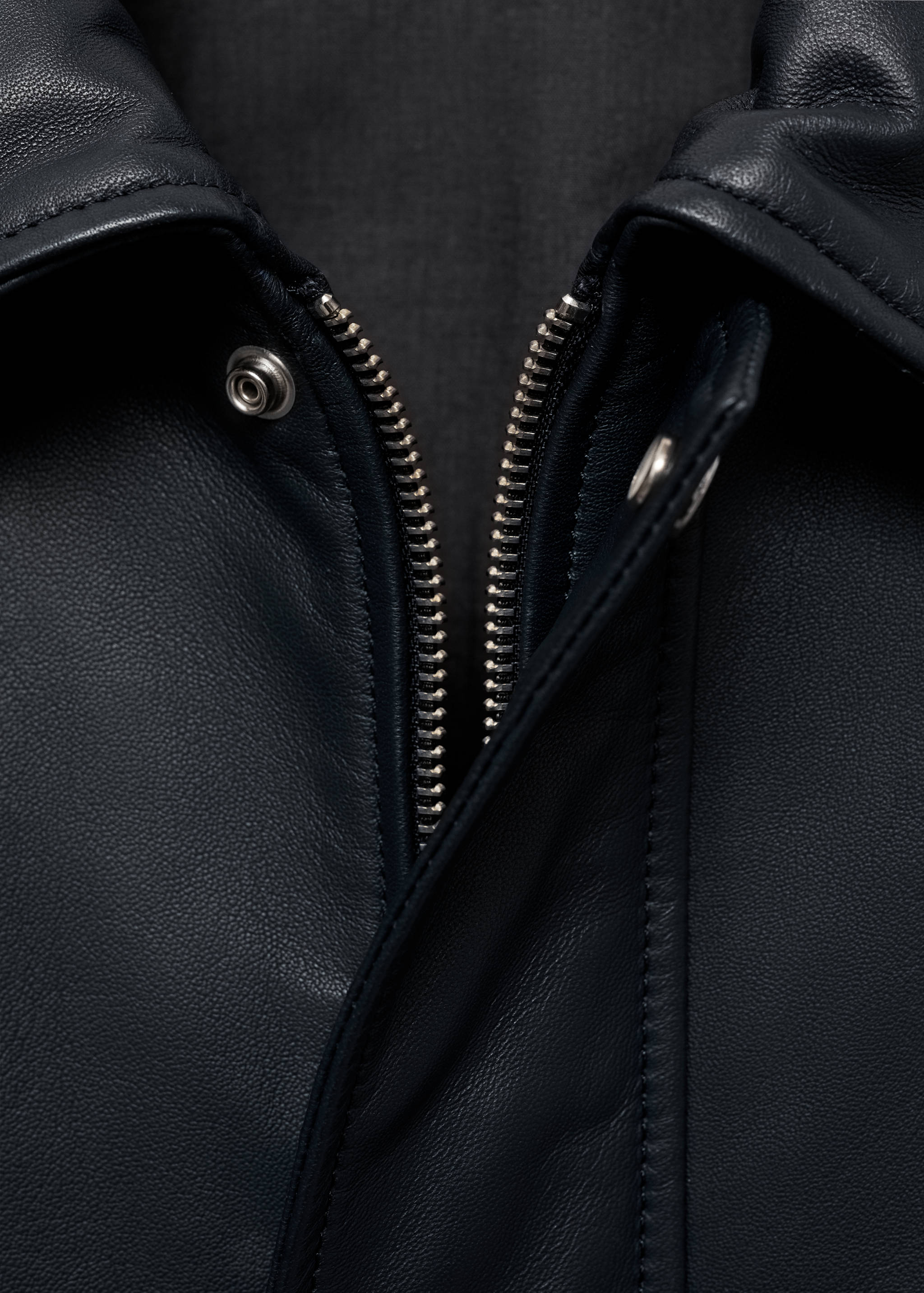 Nappa leather jacket with pockets - Details of the article 8