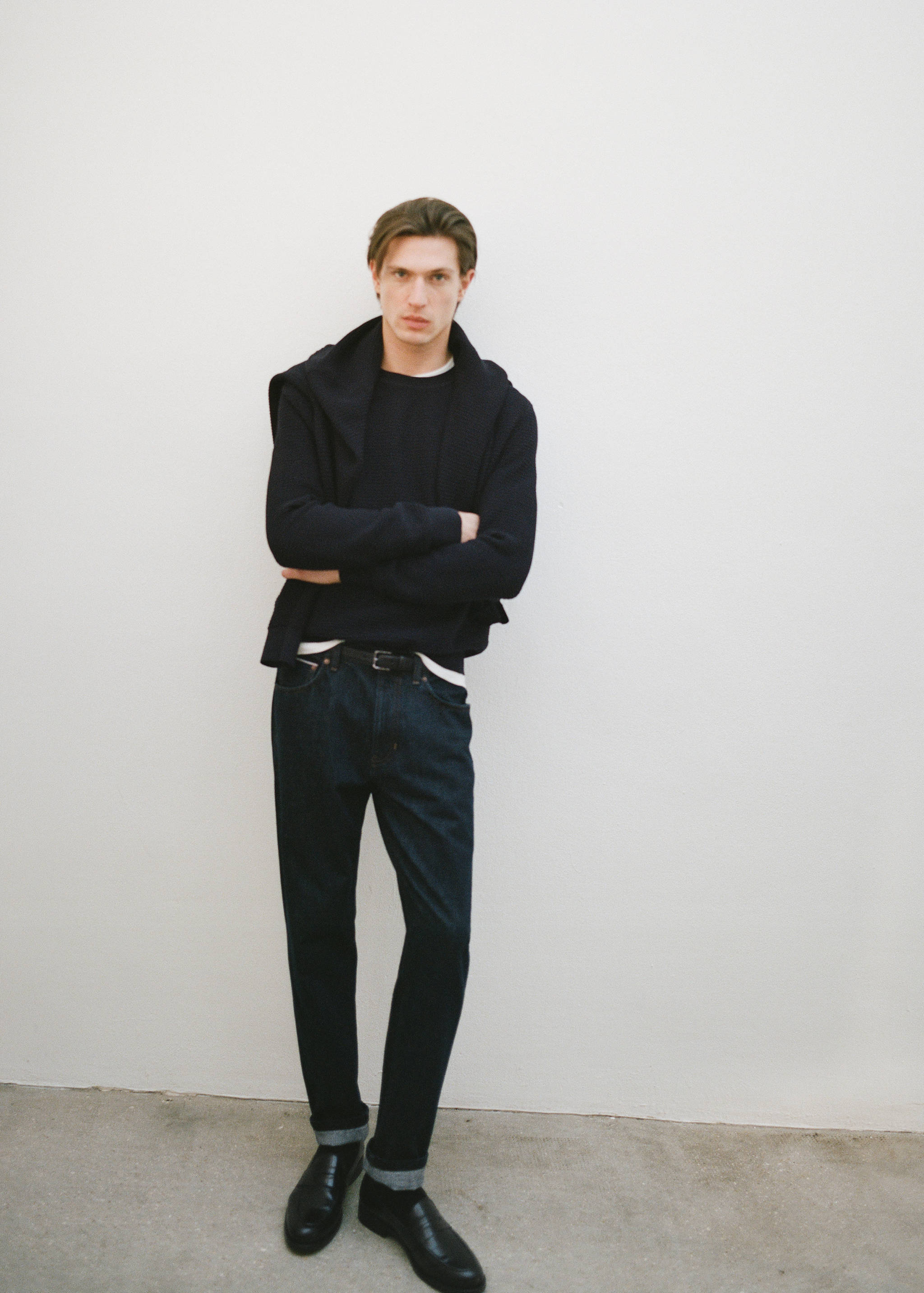 Tapered-fit selvedge jeans - Details of the article 5