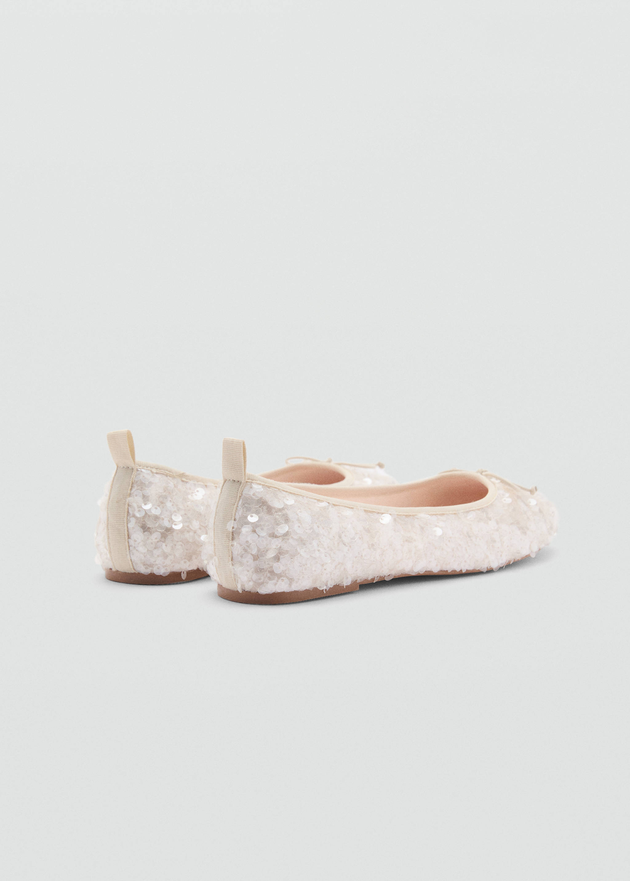 Sequined ballet flats - Details of the article 1