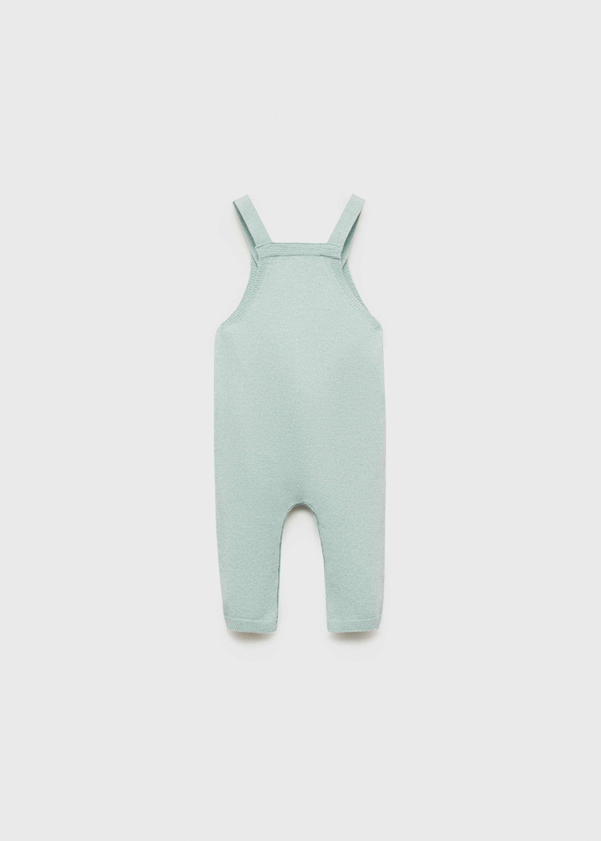 Knitted dungarees - Reverse of the article
