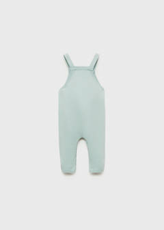 Knitted dungarees — Aqua Green 3