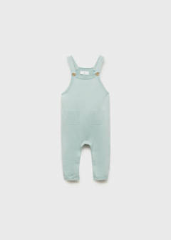 Knitted dungarees — Aqua Green 1
