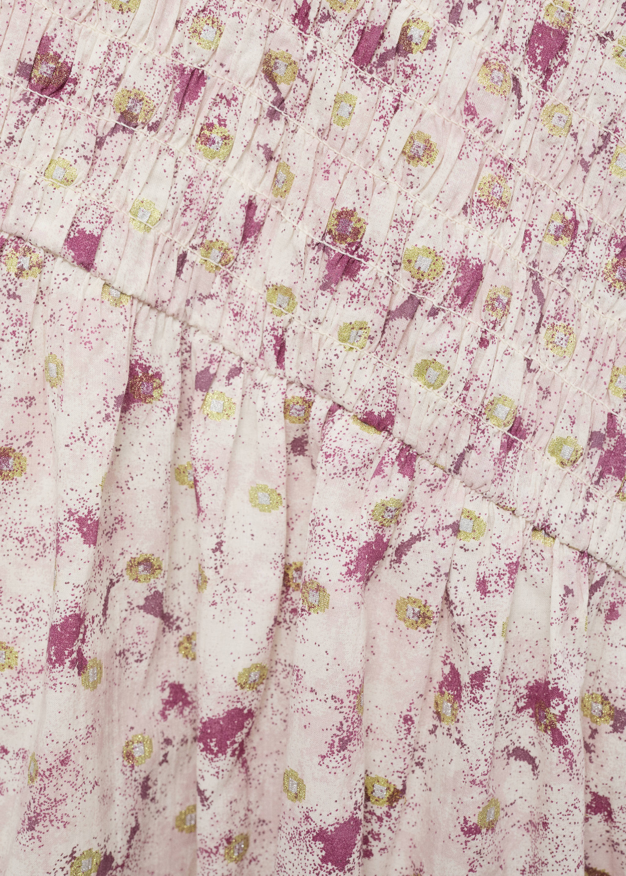 Printed short dress - Details of the article 8