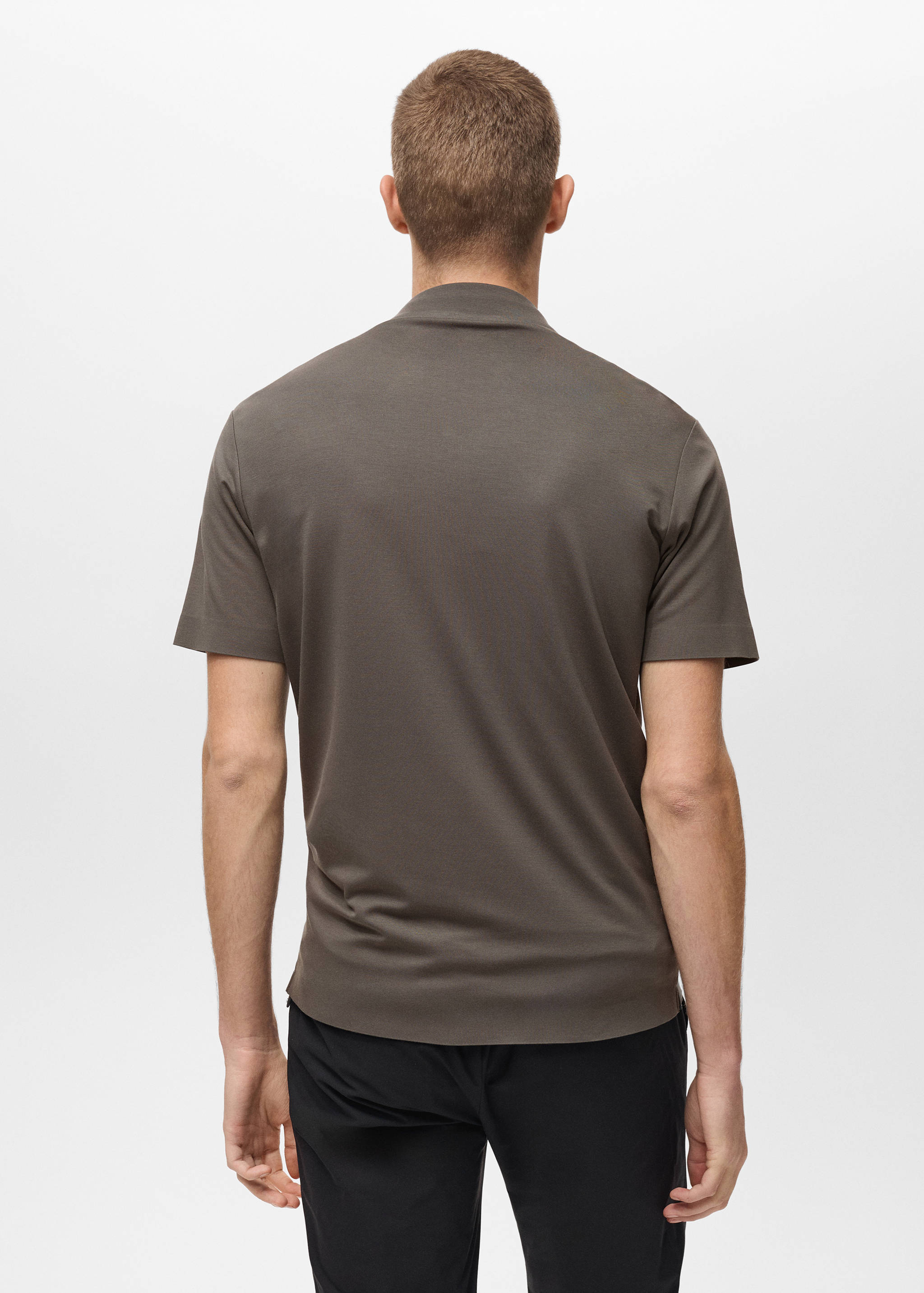 COOLMAX® slim fit polo shirt - Reverse of the article