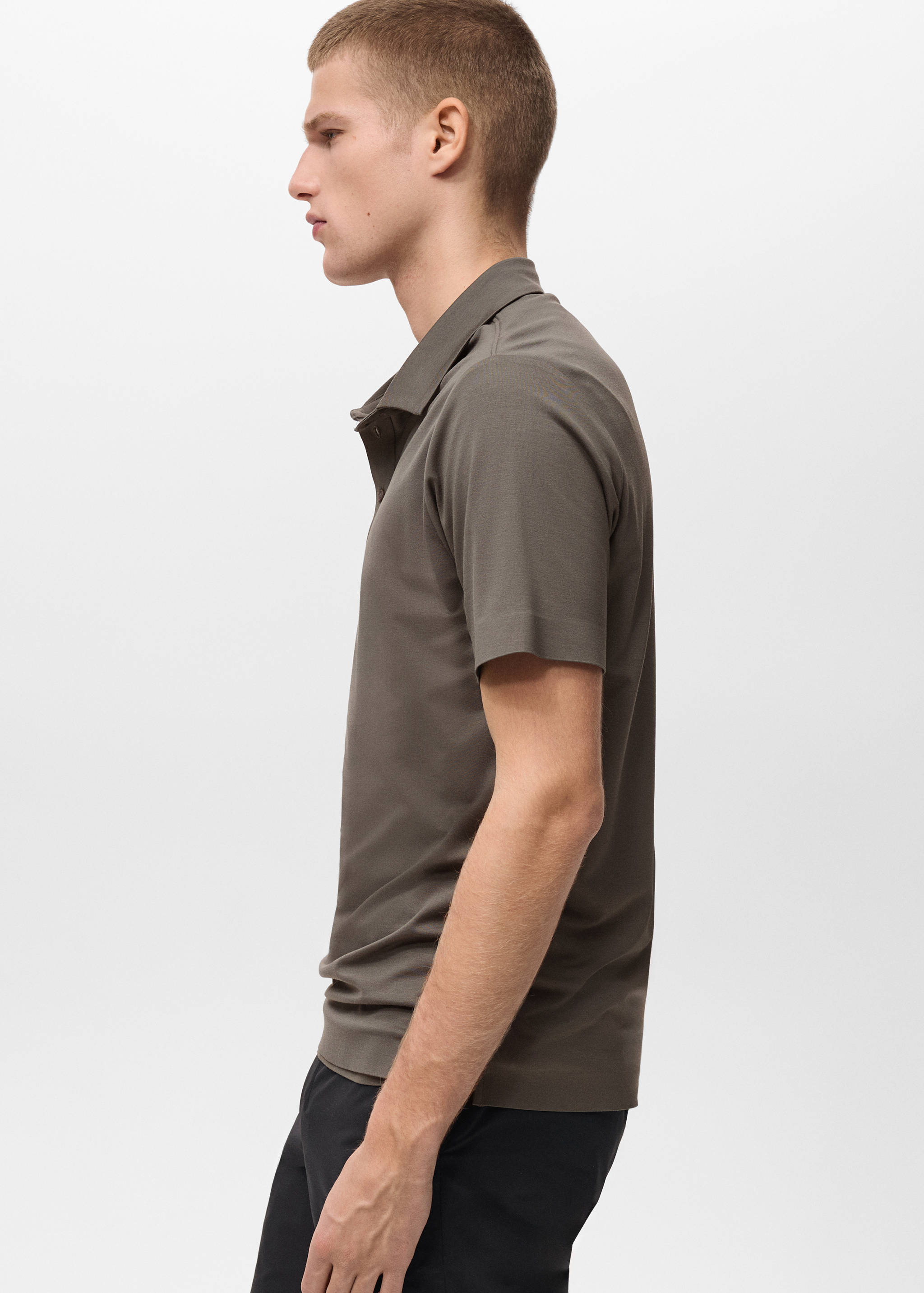 COOLMAX® slim fit polo shirt - Details of the article 2